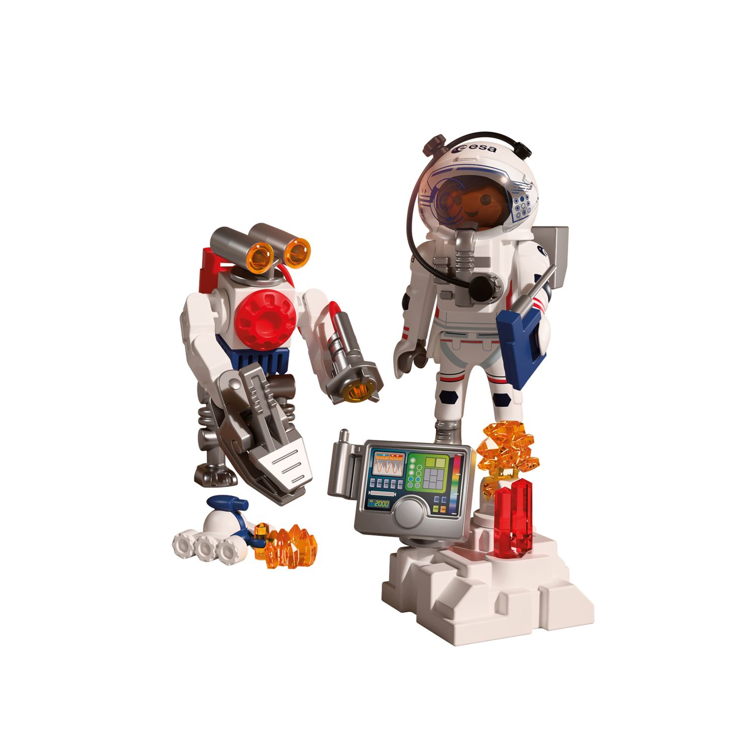 72014 playmobil esa astronauta con robot - Playmobil