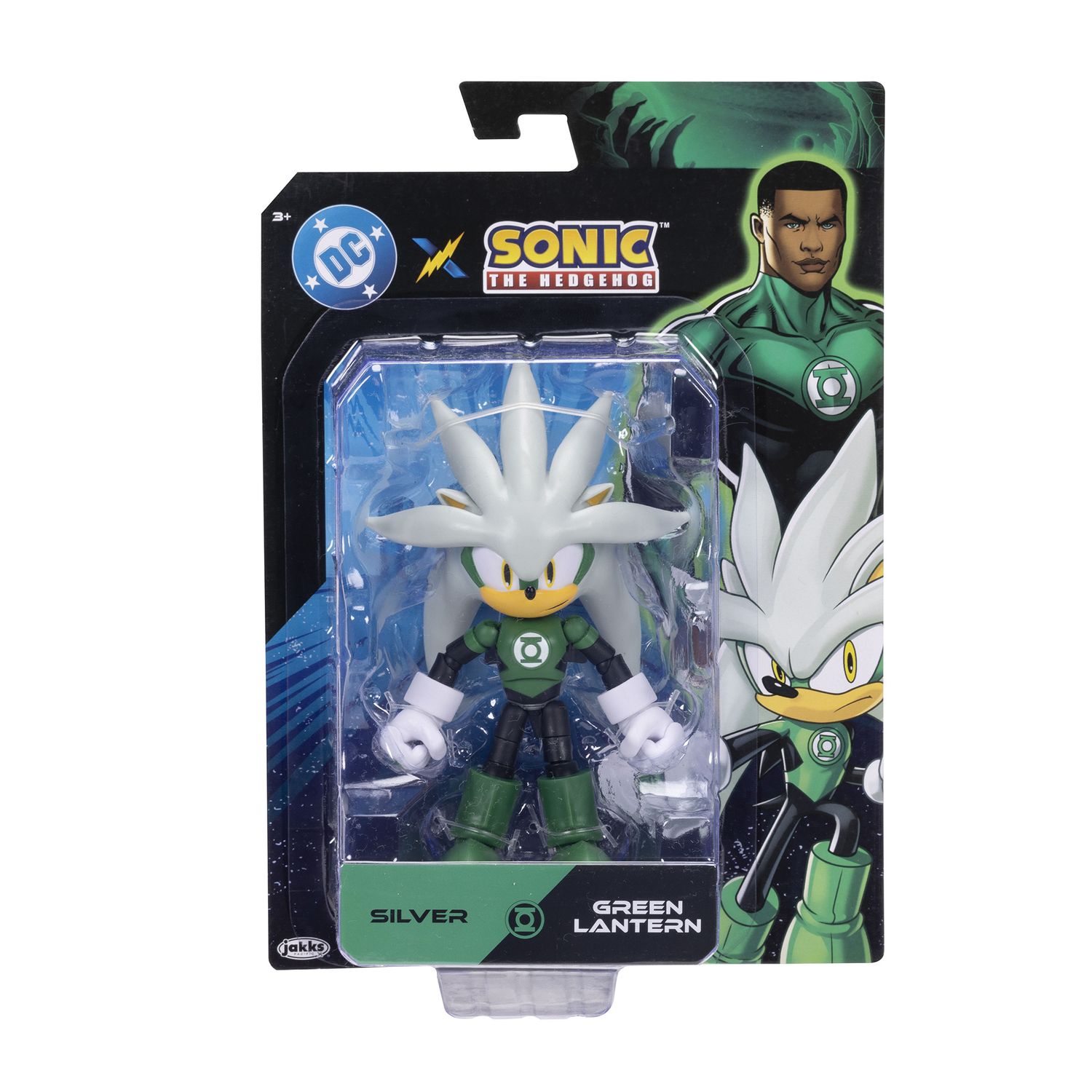 Dc x sonic - assortimento di personaggi articoli 13 cm - wave 1 - DC COMICS, Sonic