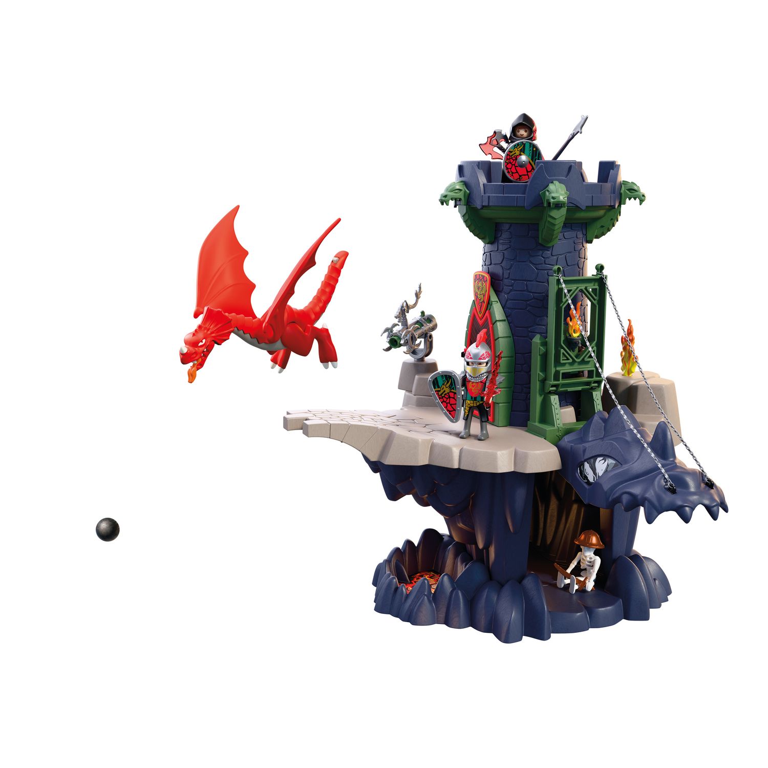 Playmobil 72113 torre dei cavalieri del drago - Playmobil