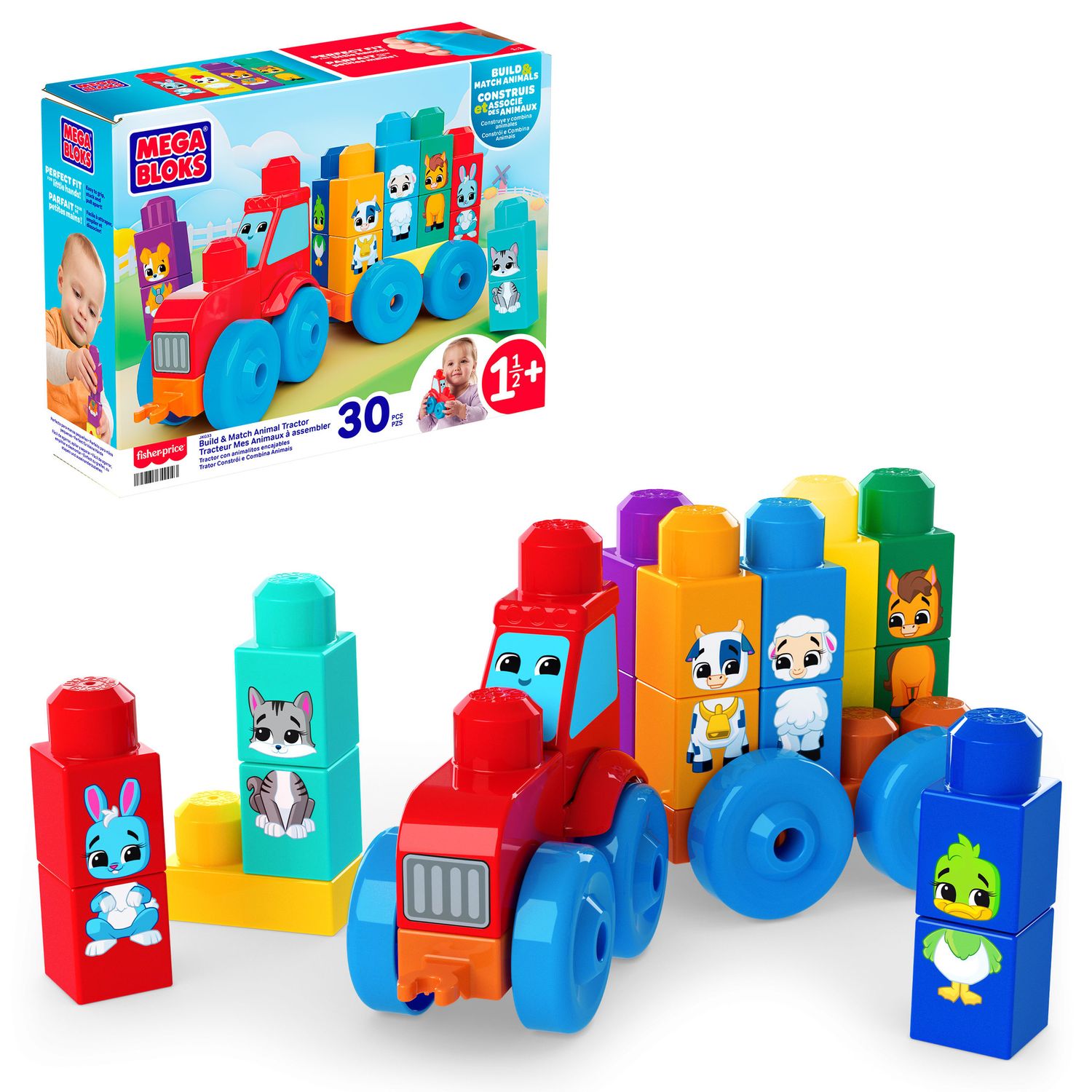 Mega bloks - trattore degli animali - MEGA BLOCKS, MEGA BLOKS