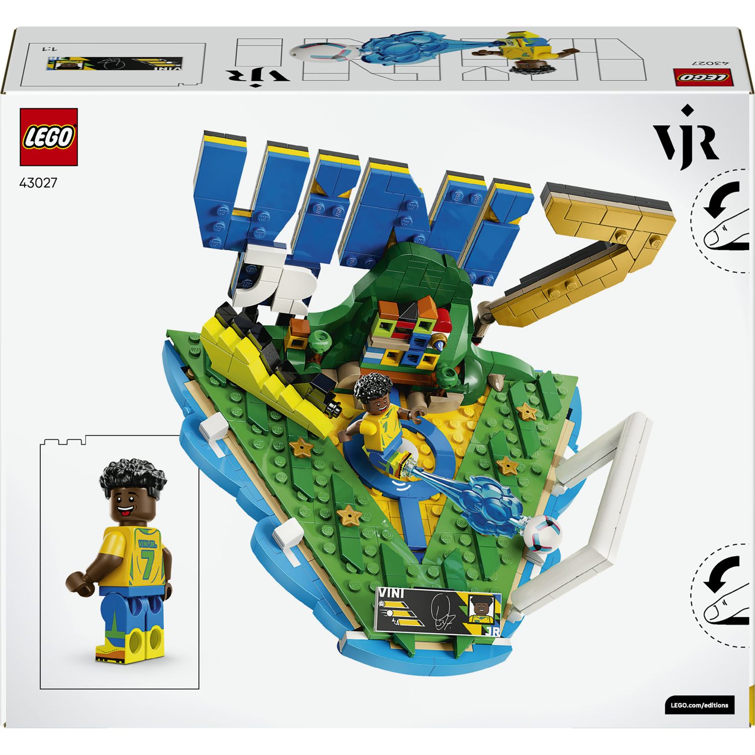 Lego editions football vini jr. – highlights calcistici - 43027 - Lego