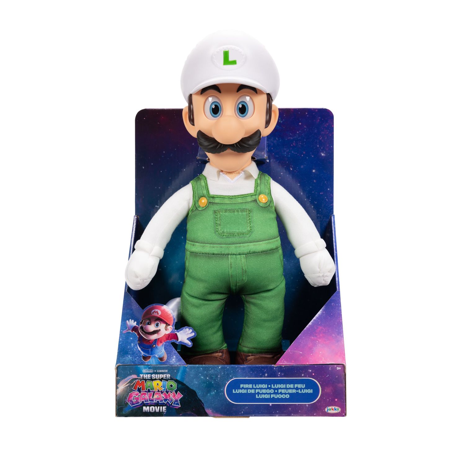 Super mario galaxy - jumbo roto plush - luigi - Super Mario
