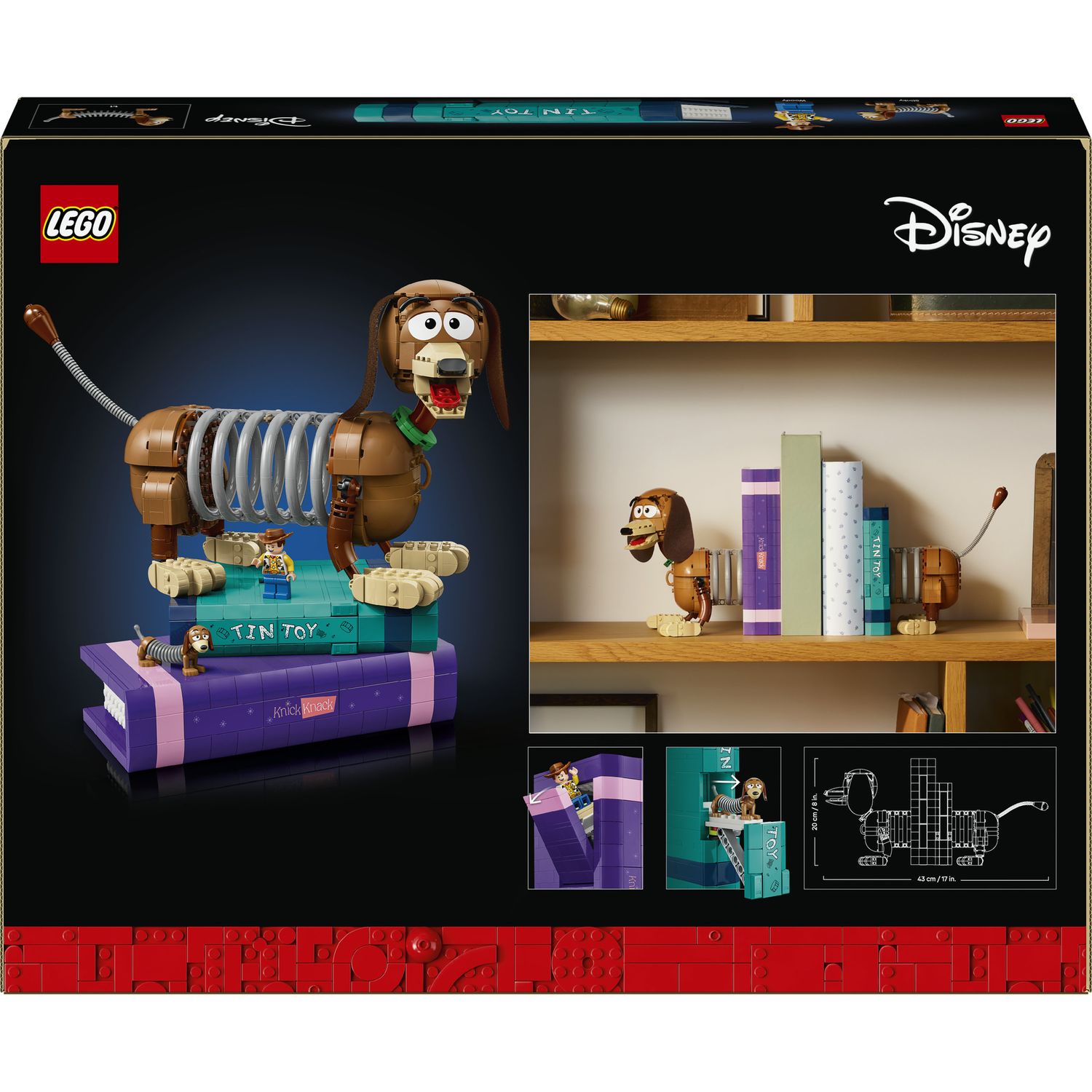 Lego disney pixar fermalibri di slinky toy story - 43301 - Lego