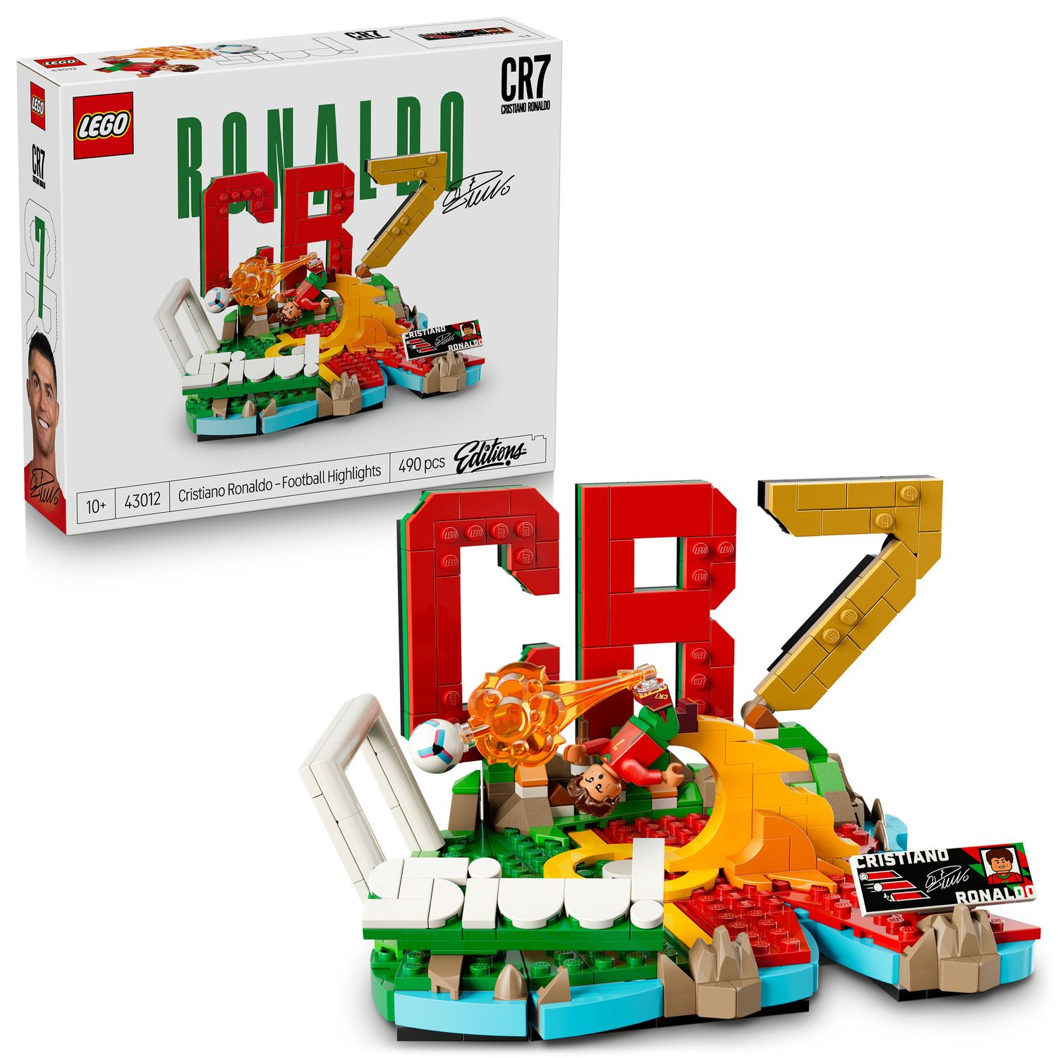 Lego editions football cristiano ronaldo – highlights calcistici - 43012 - Lego