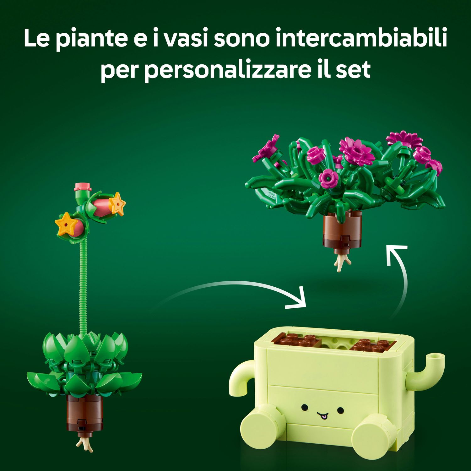 Lego botanicals piante dondolanti - 11506 - LEGO ICONS BOTANICAL