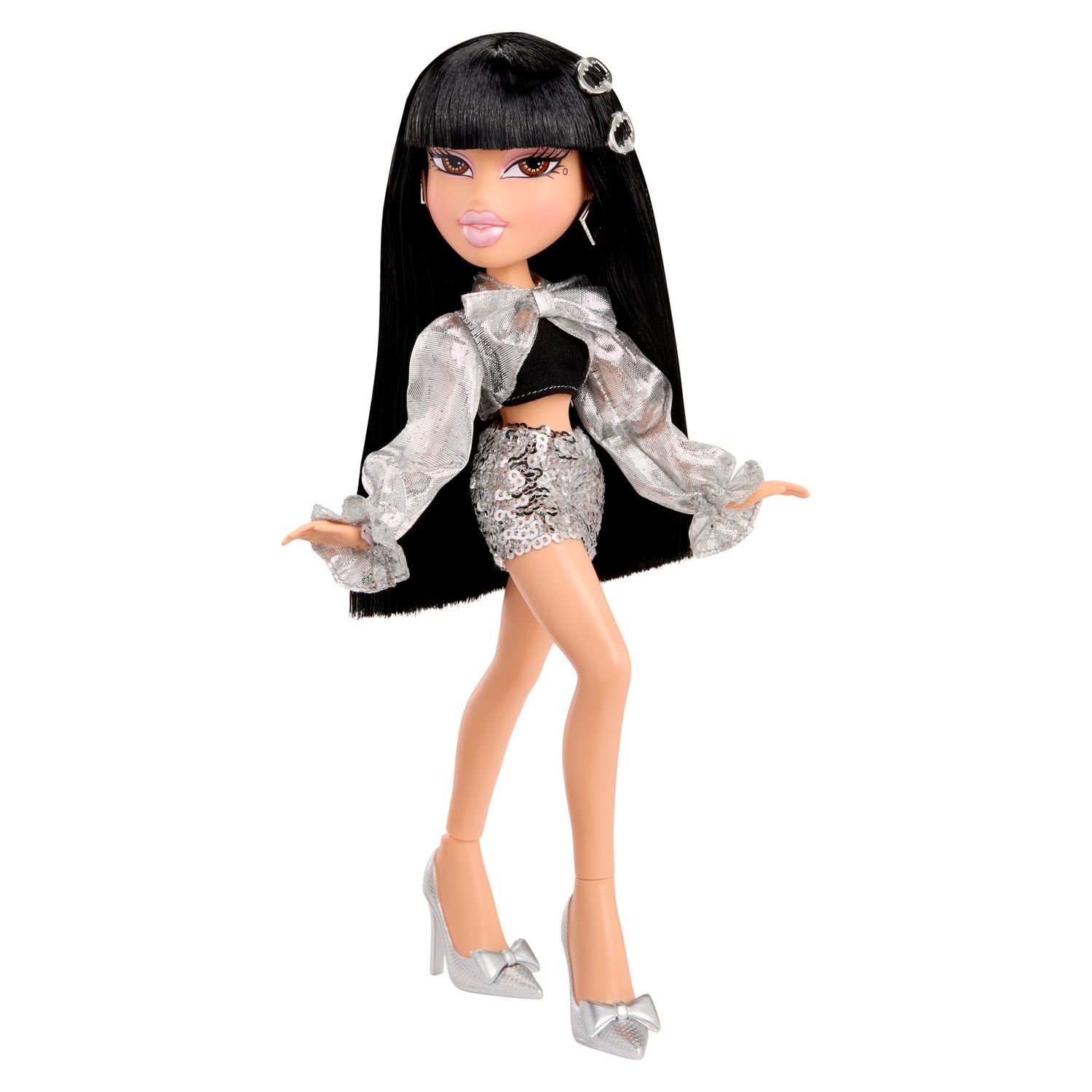 Bratz charmz jade - bambola fashion con braccialetto e charm collezionabile, include outfit e accessori, confezione da esposizione - BRATZ
