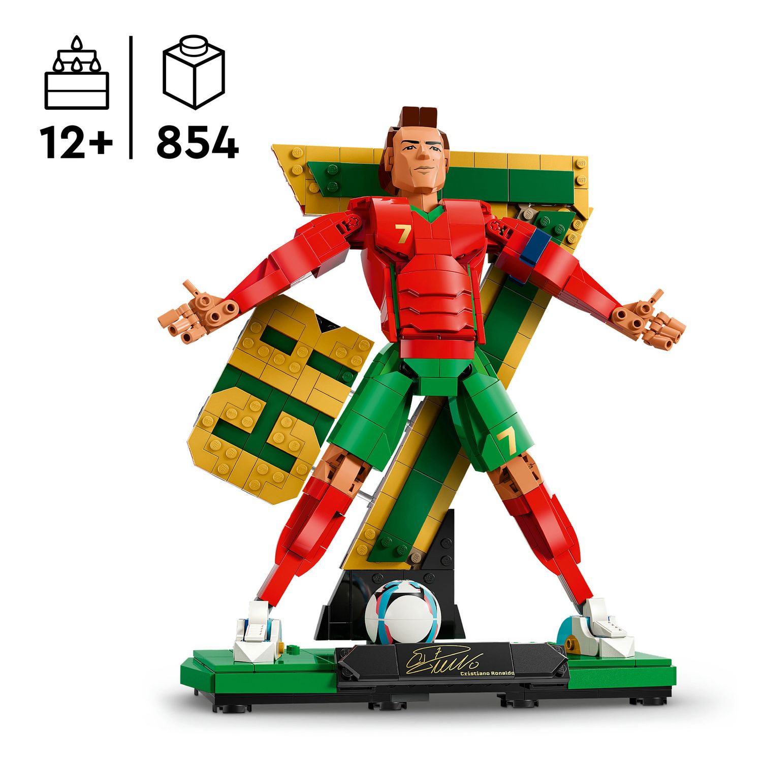 Lego editions football cristiano ronaldo – leggenda del calcio - 43016 - Lego