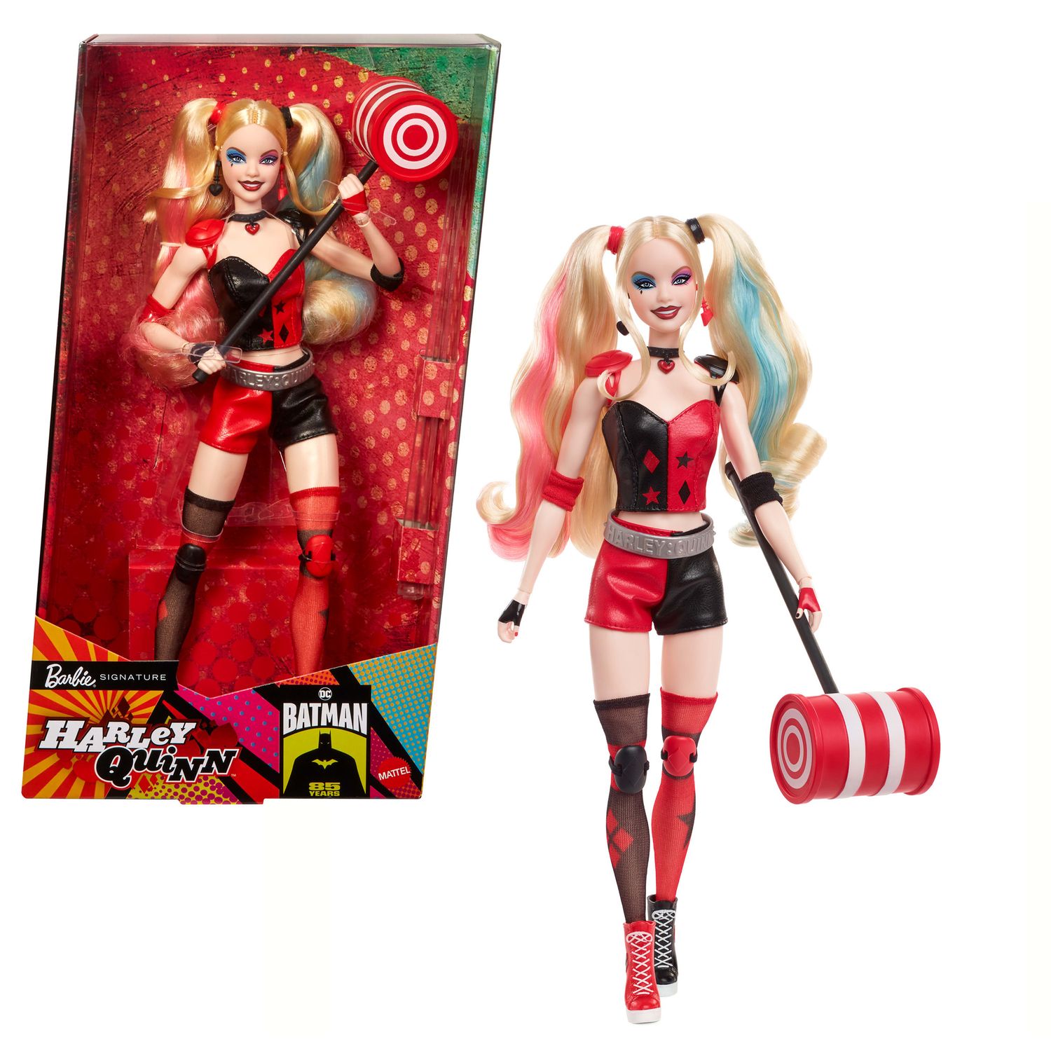 Barbie signature - harley quinn - DC COMICS, Barbie