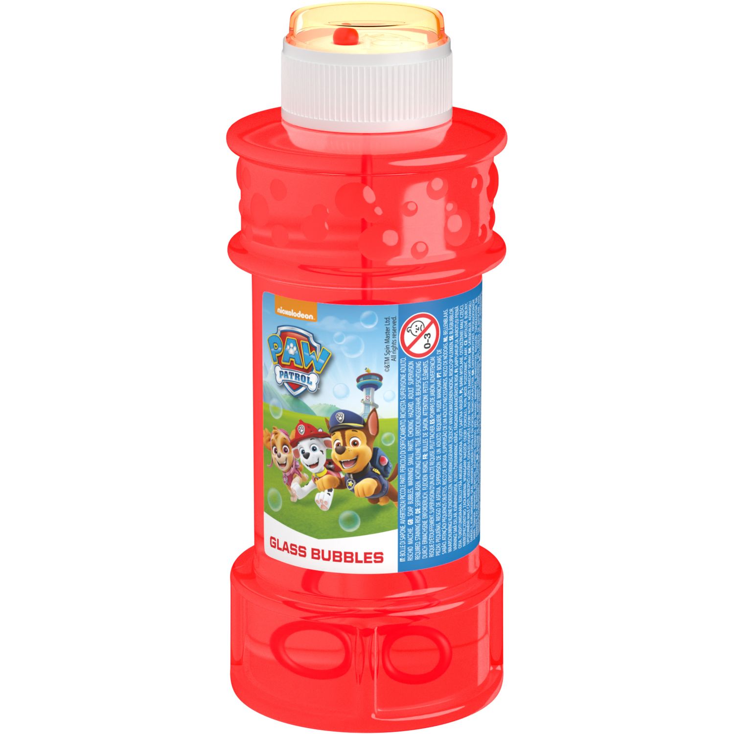 Dulcop glass bubbles paw patrol flacone trasparente da 300 ml - Paw Patrol