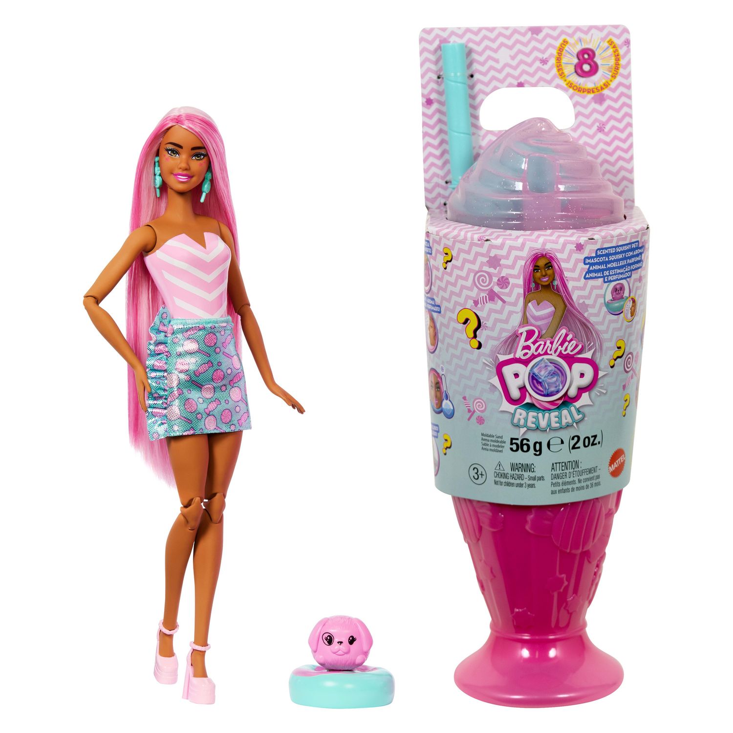 Barbie pop reveal - sweet swirl dolci sorprese - Barbie