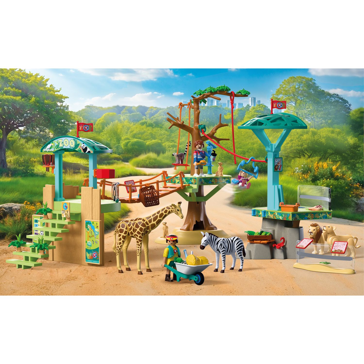 Playmobil 72070 zoo: parco avventura con animali - Playmobil