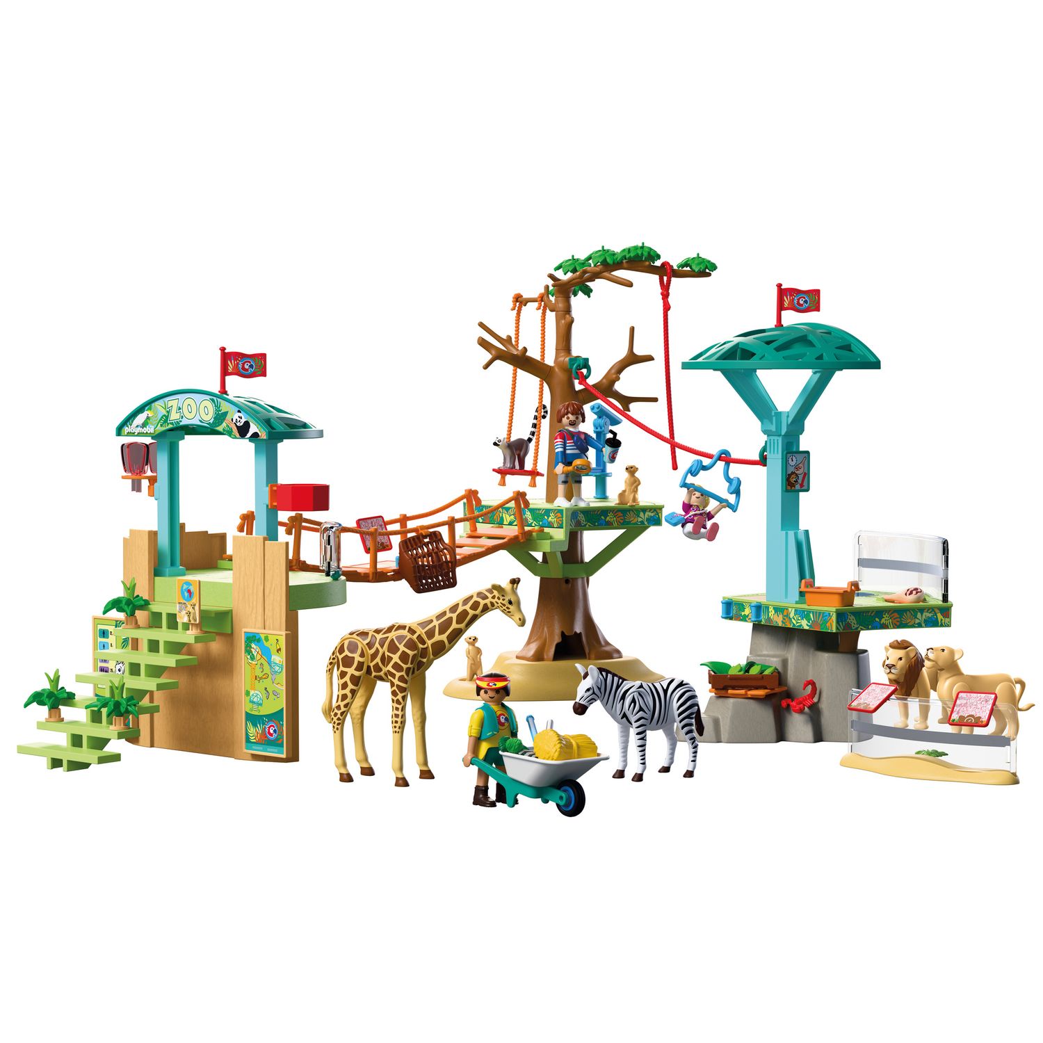 Playmobil 72070 zoo: parco avventura con animali - Playmobil