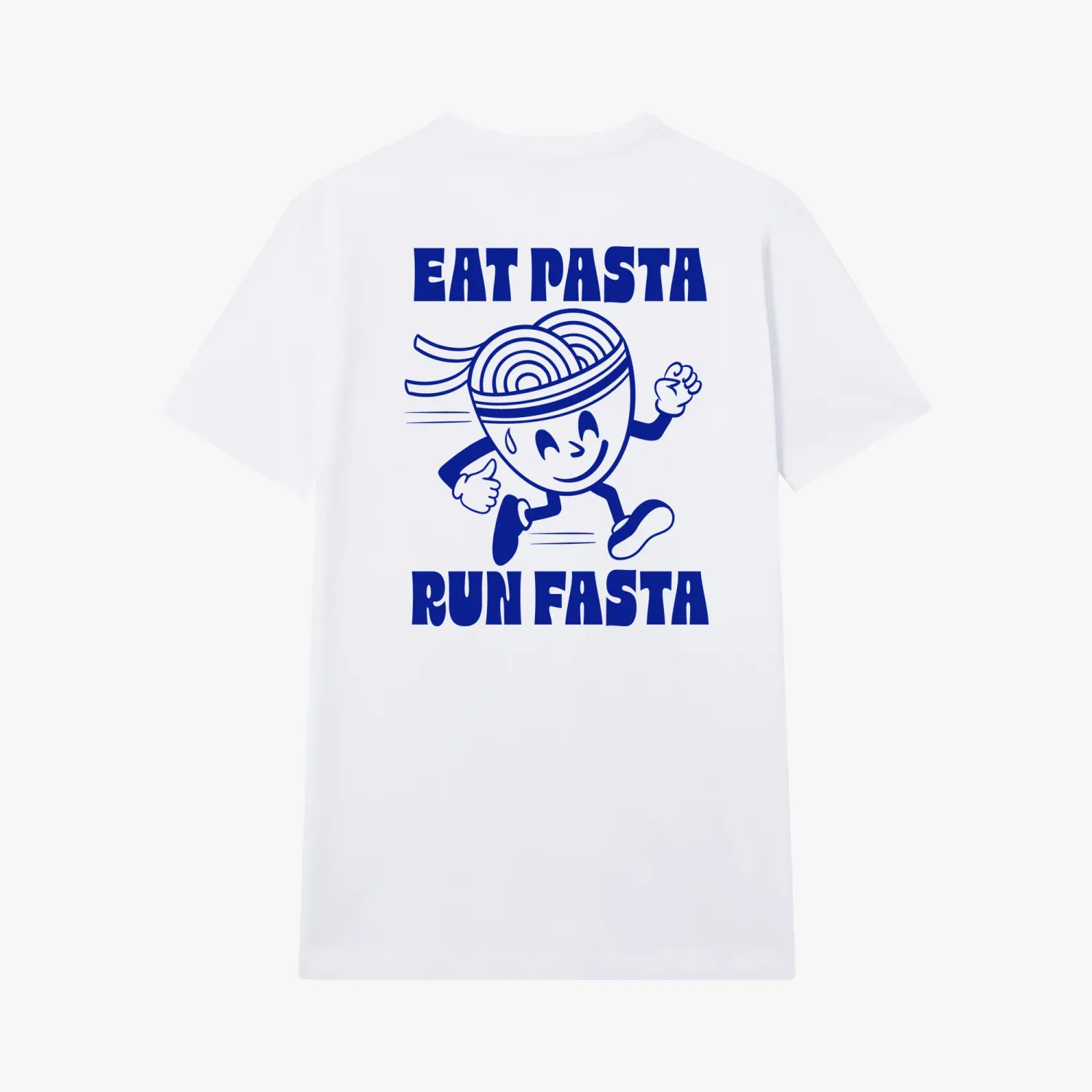 T-shirt eat pasta run fasta - Pampling