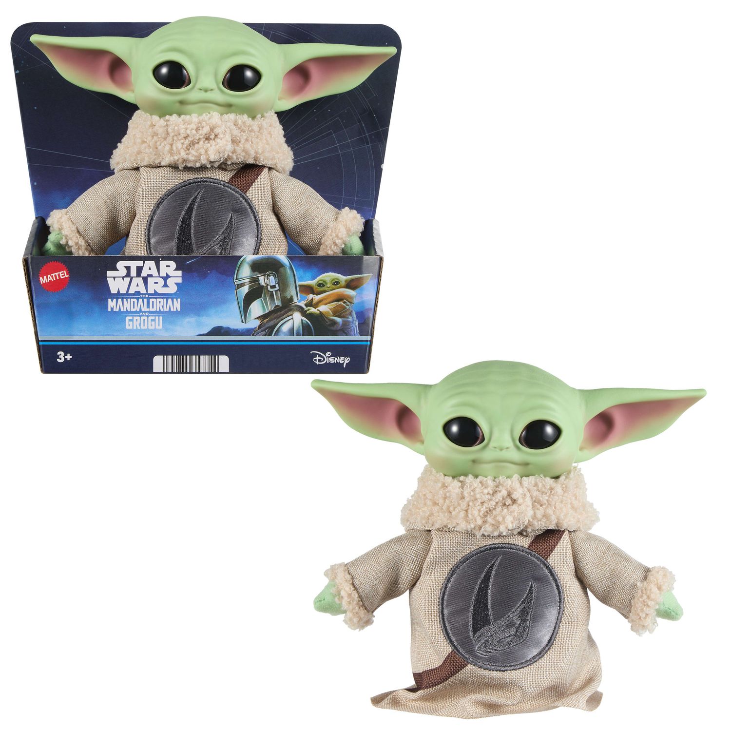 Mattel star wars the mandalorian - grogu peluche - MATTEL, Star Wars