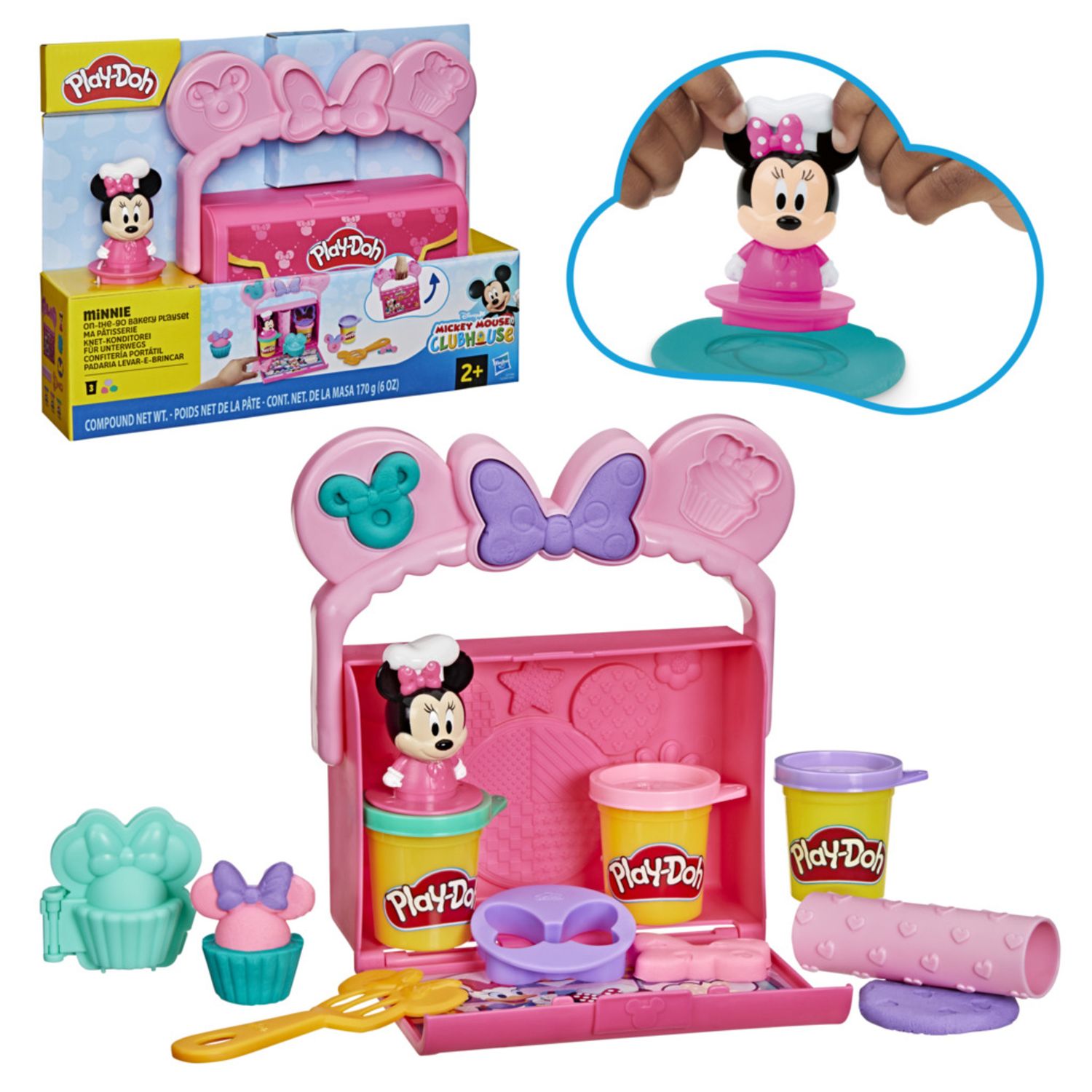 Play-doh, disney junior playset on-the-go – assortito - PLAY-DOH