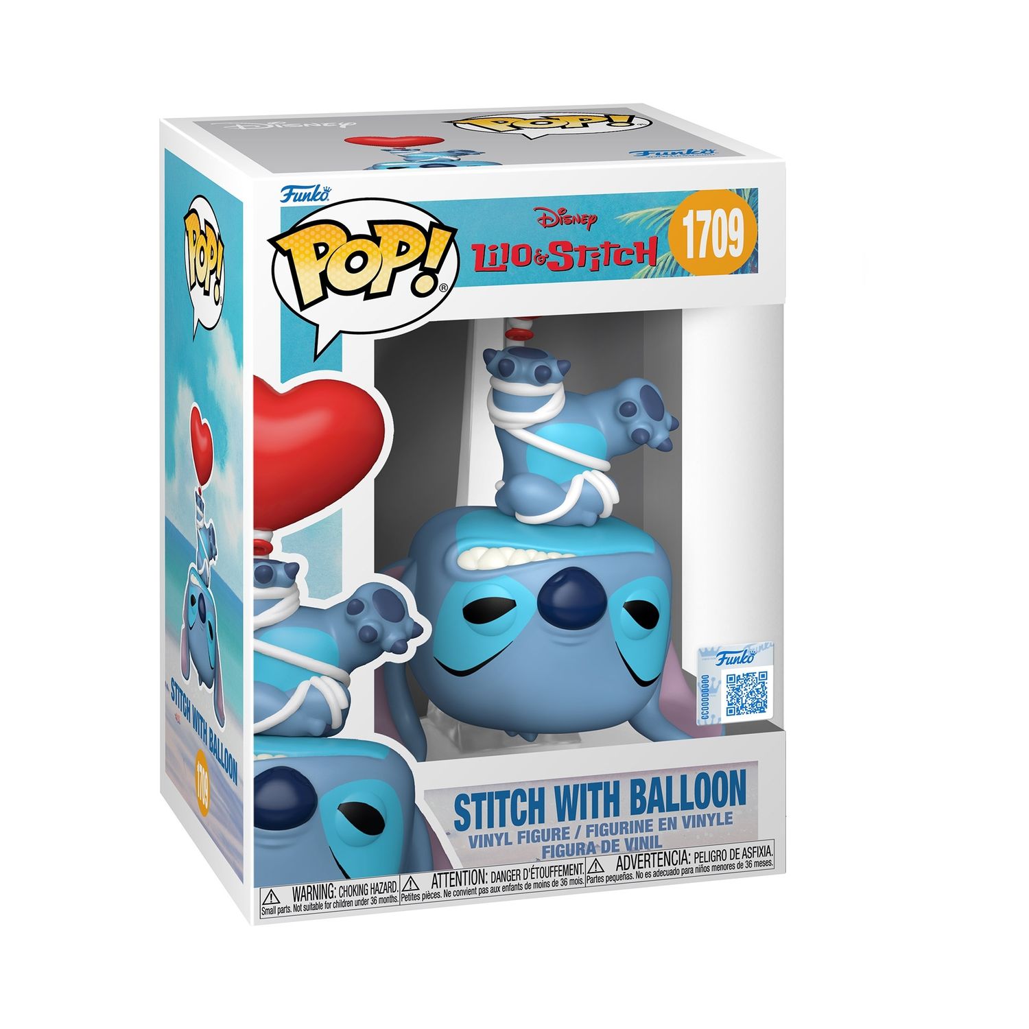 Funko pop - disney stich con palloncino - 1709 - FUNKO POP!, Disney Stitch