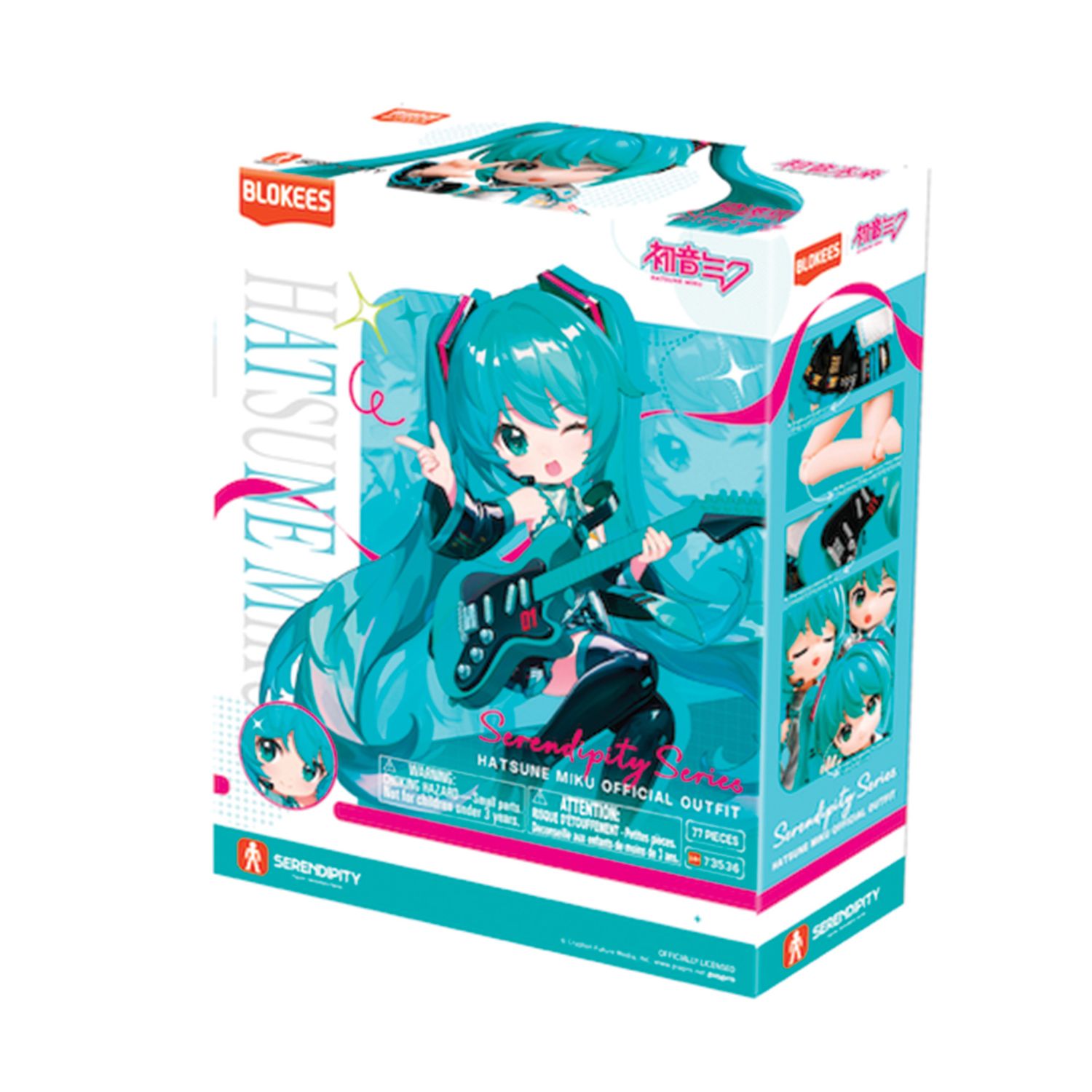 Blokees figures - hatsune miku - serendipity series - BLOKEES