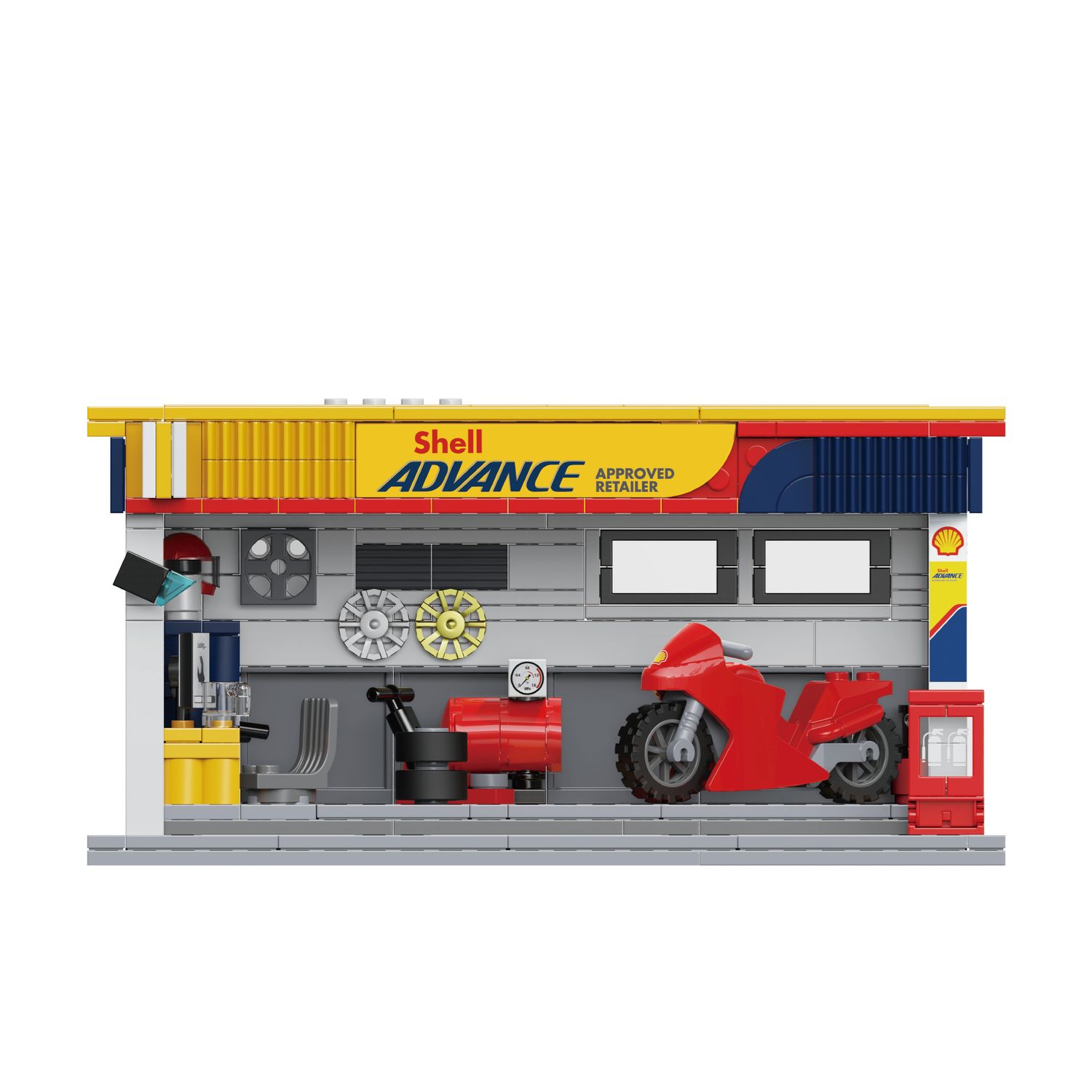 Cada - shell mini repair station - 330 pcs - CADA