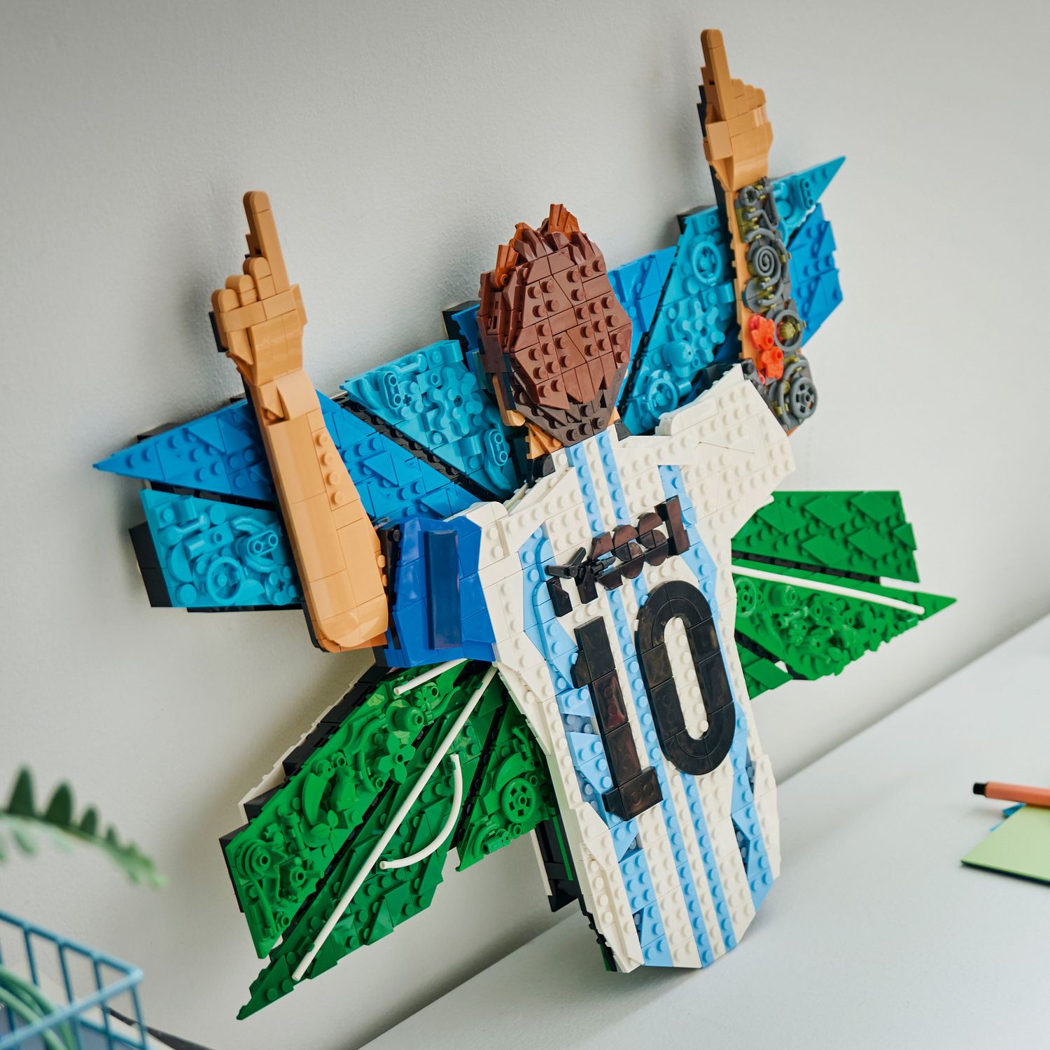 Lego editions football lionel messi – celebrazione - 43018 - Lego