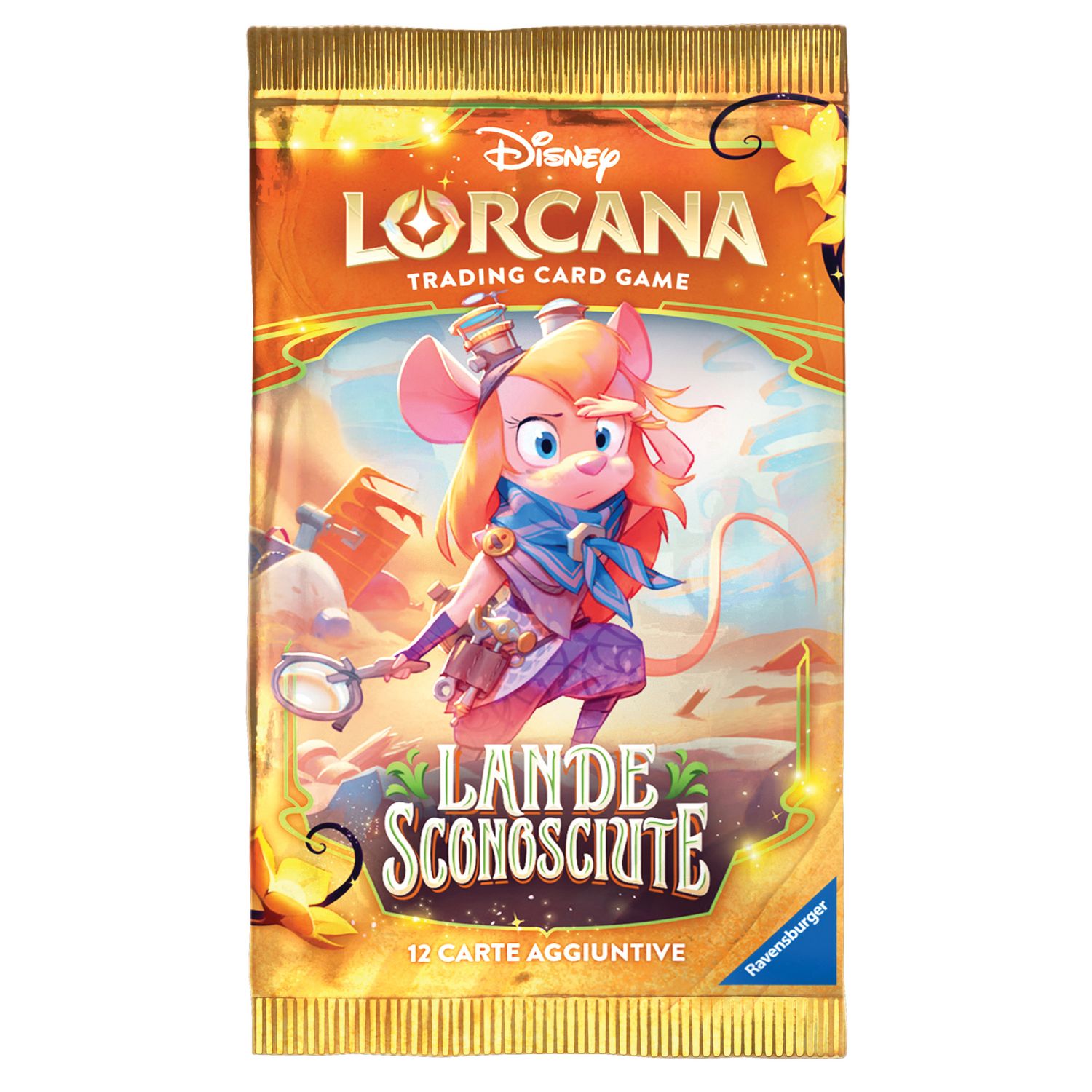 Ravensburger disney lorcana tcg dlc booster s12, pacchetti di lancio, 2 giocatori, 8+ anni, versione italiana - RAVENSBURGER, Disney, Lorcana