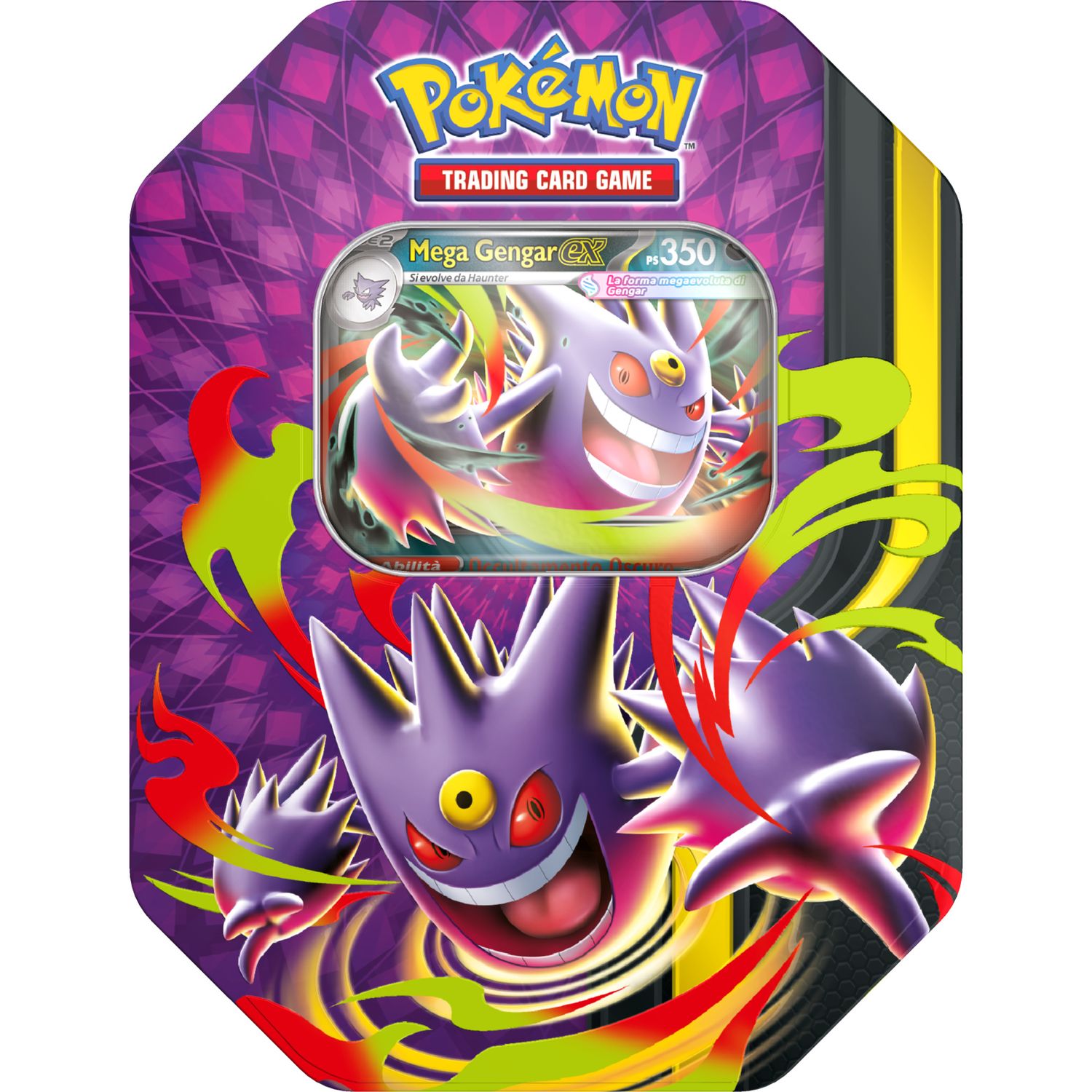 Pokémon tin da collezione mega chiarodiluna assortito - POKEMON