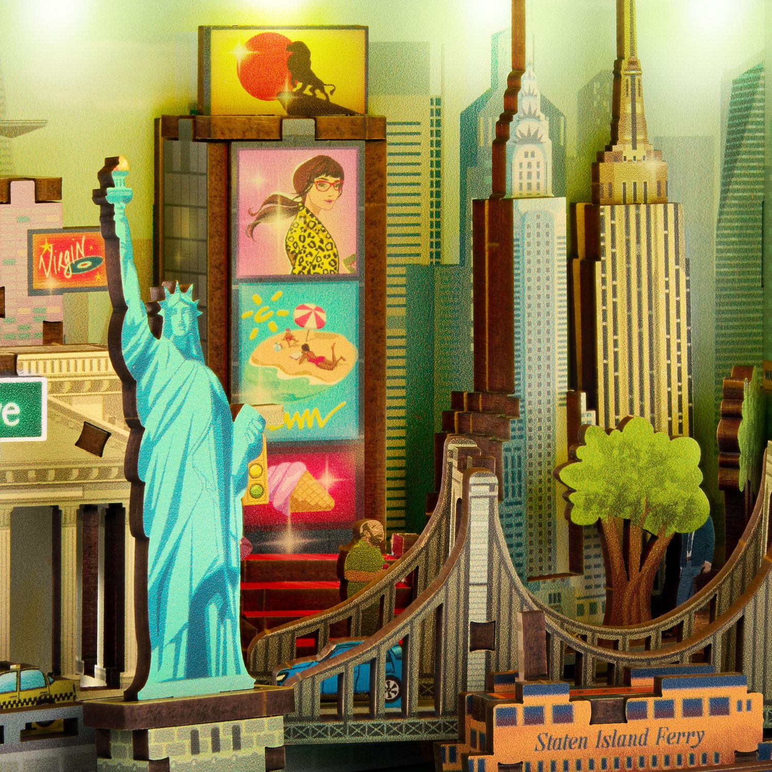 Arkitec - cityscape new york puzzle 108 pz. - NO BRAND