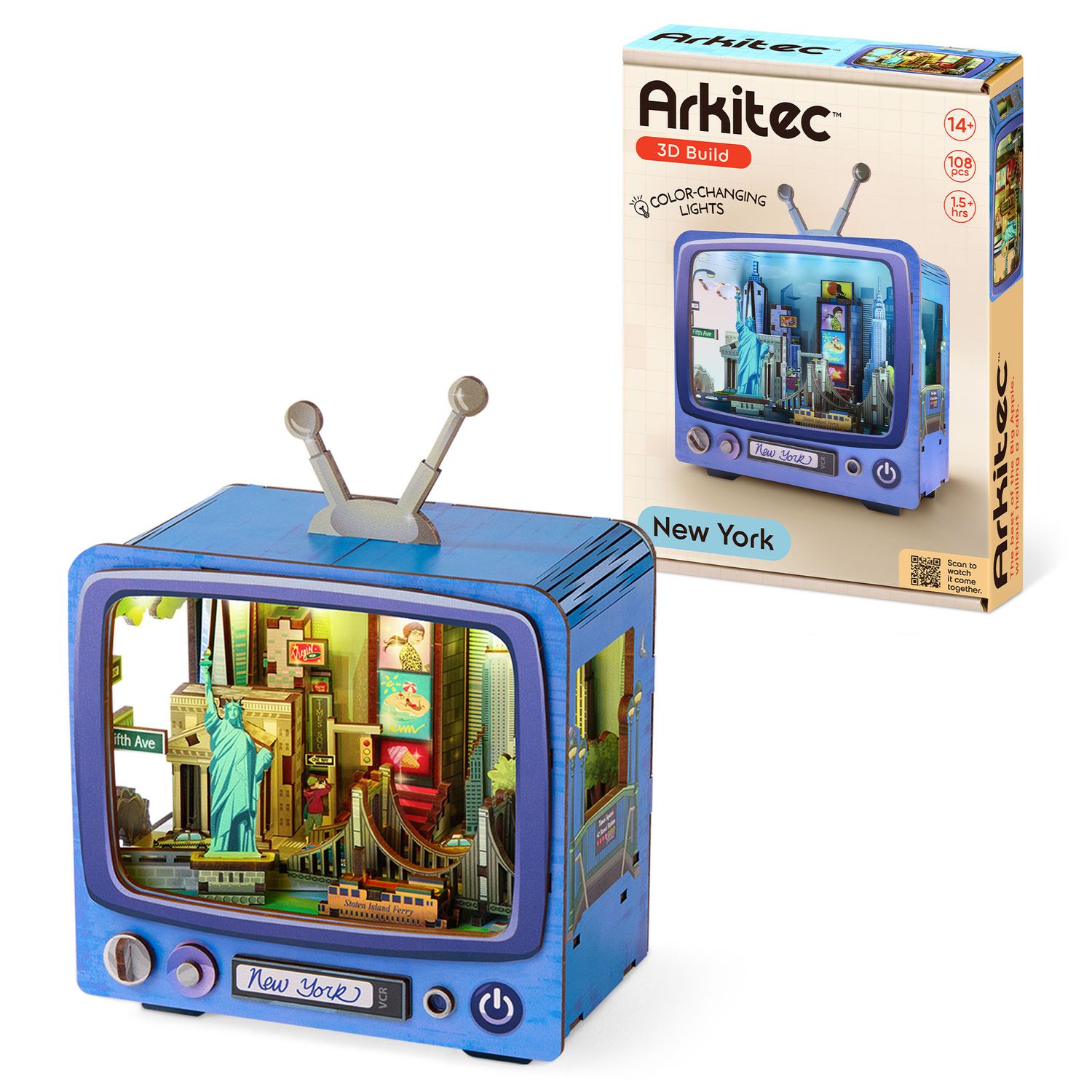 Arkitec - cityscape new york puzzle 108 pz. - NO BRAND