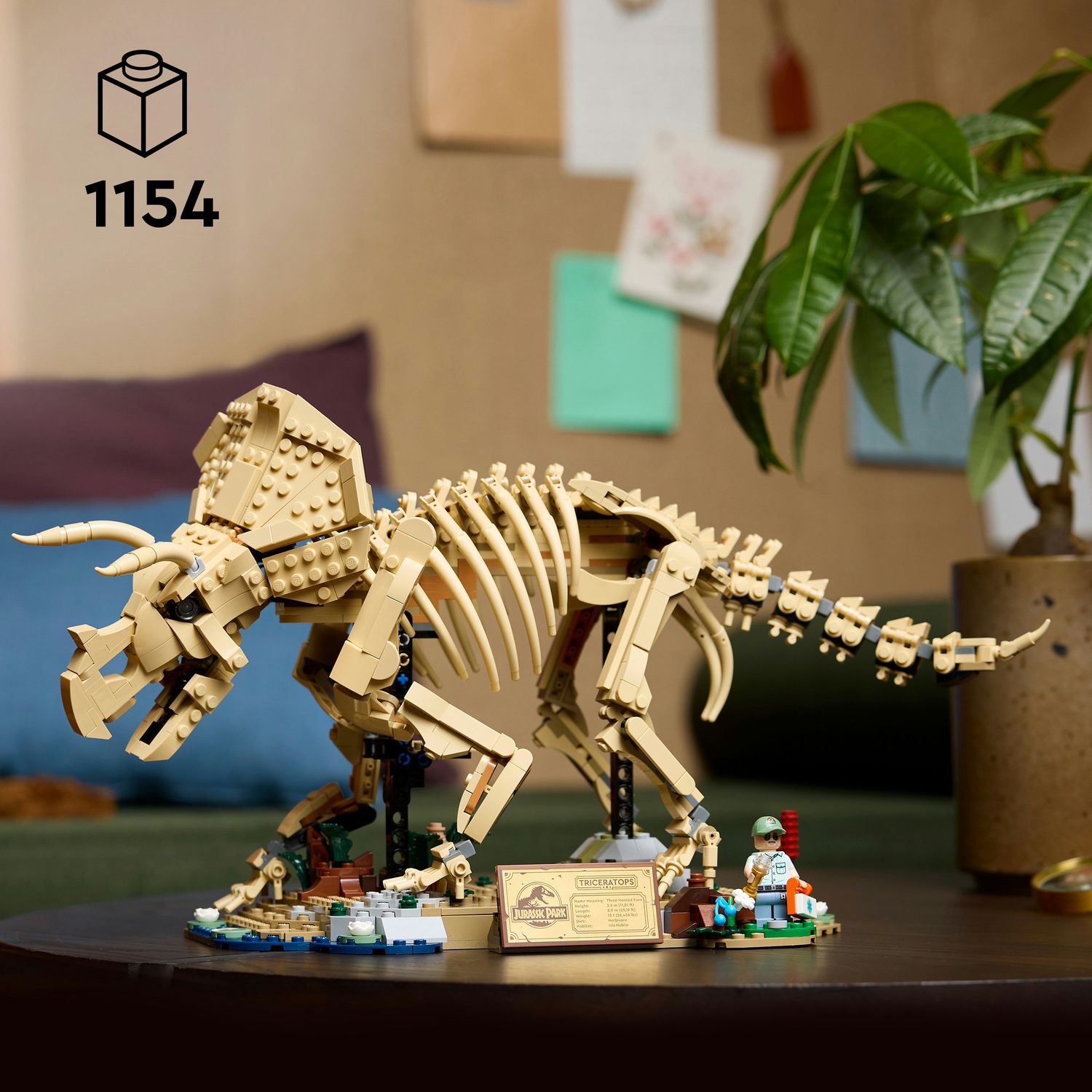 Lego jurassic world fossili di dinosauro: triceratopo - 77985 - Lego