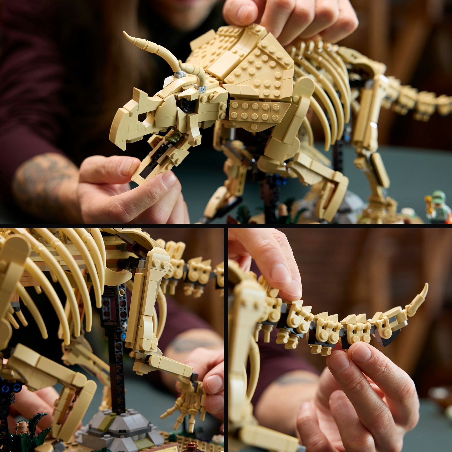 Lego jurassic world fossili di dinosauro: triceratopo - 77985 - Lego