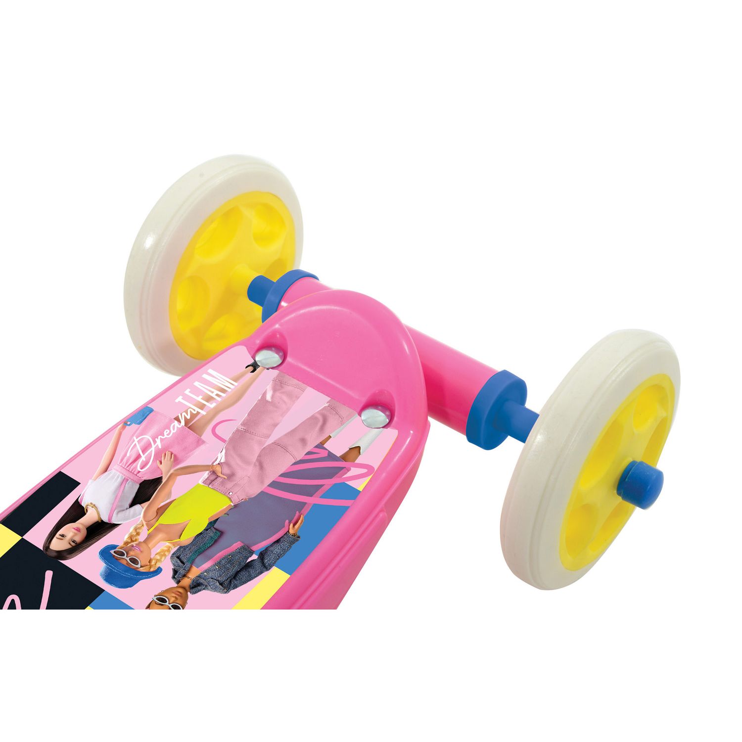 Monopattino a 3 ruote barbie con pedana antiscivolo - Barbie