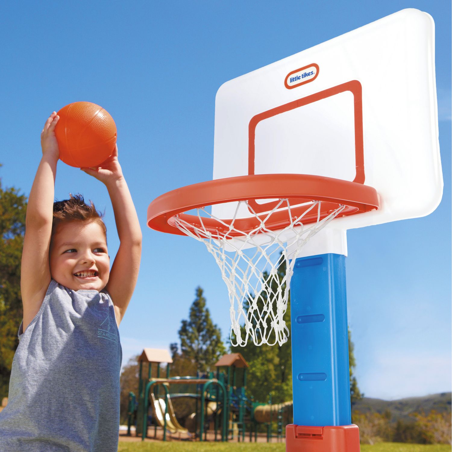 Little tikes totsports set da basketball, altezza regolabile - LITTLE TIKES