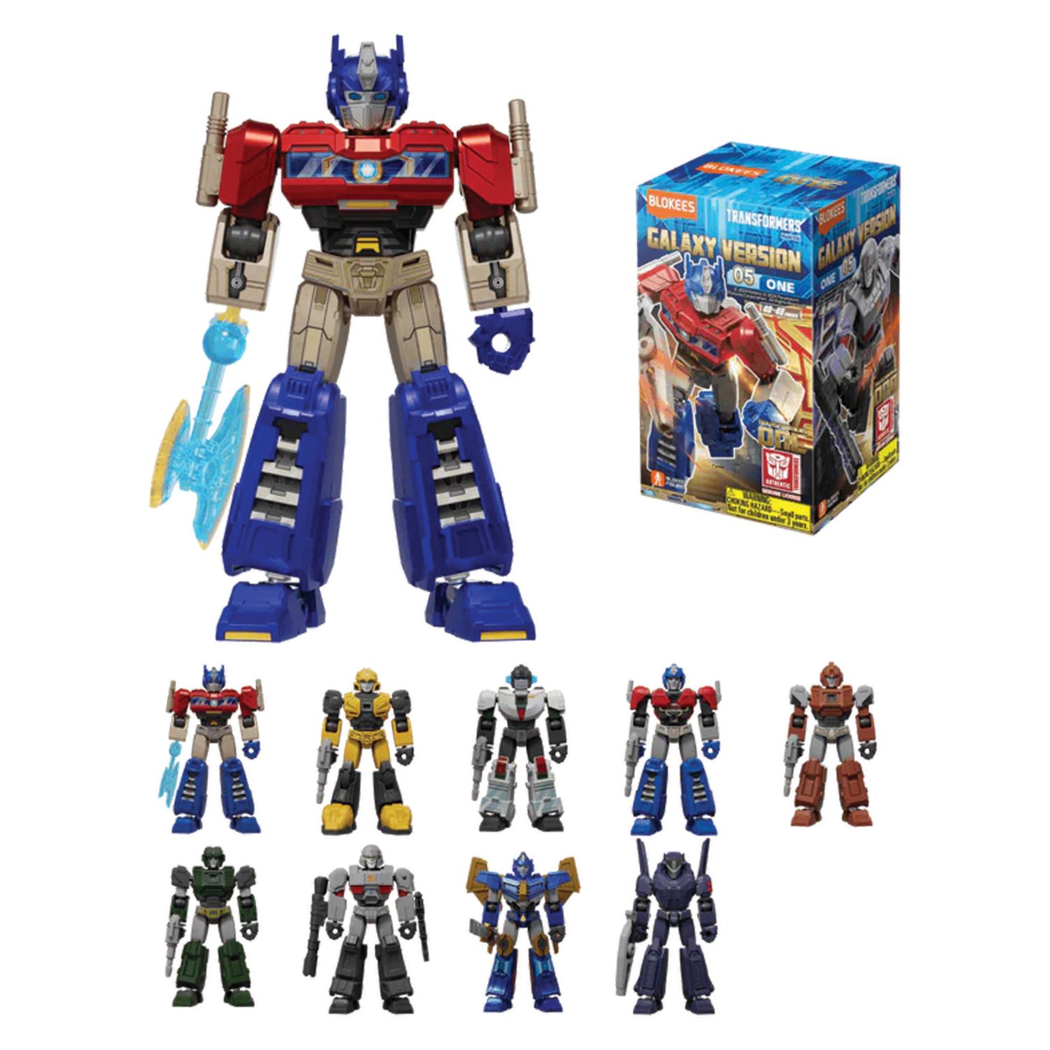 Blokees figures - transformers - galaxy version 05 - one -  40 - 48 pcs. - assortito - BLOKEES