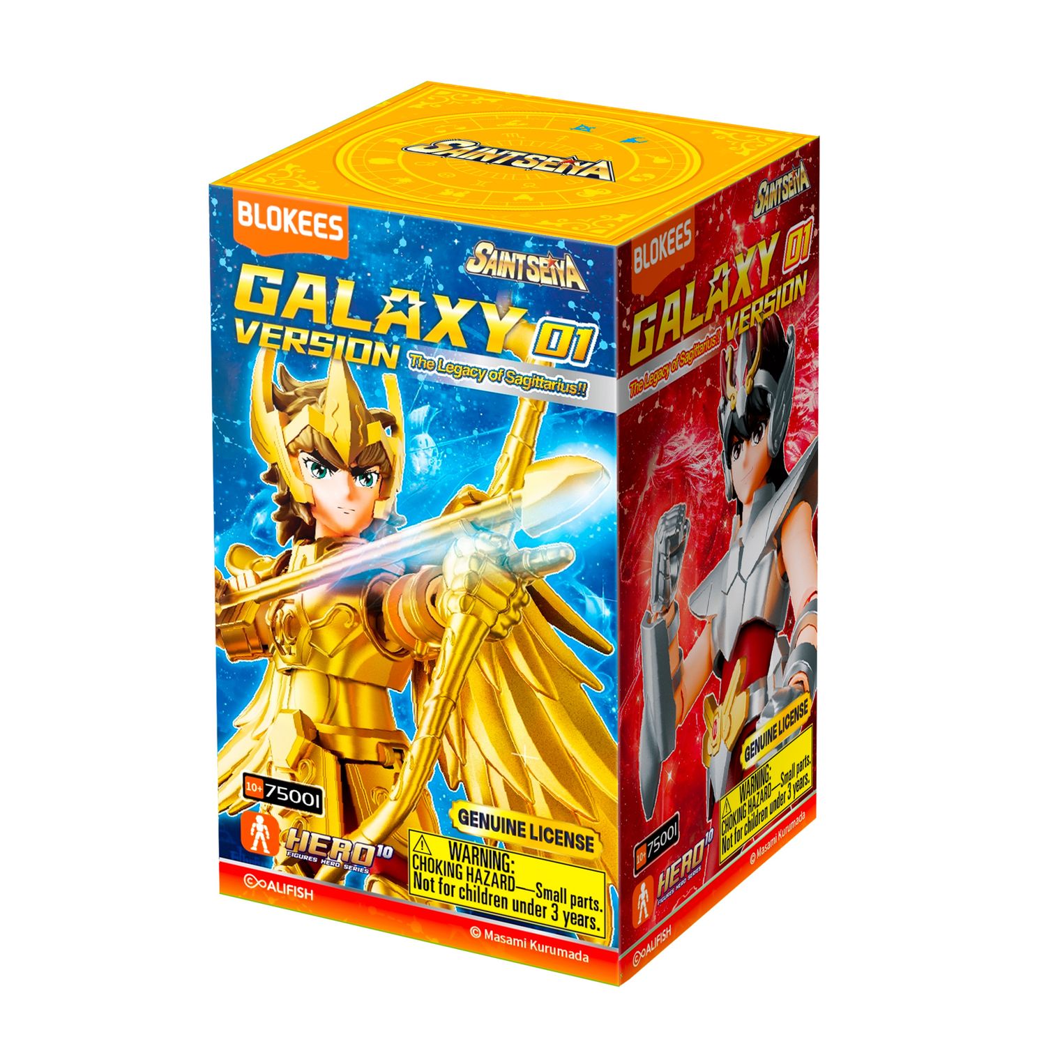 Blokees figures - saint seiya - galaxy version 01 - assortito - BLOKEES