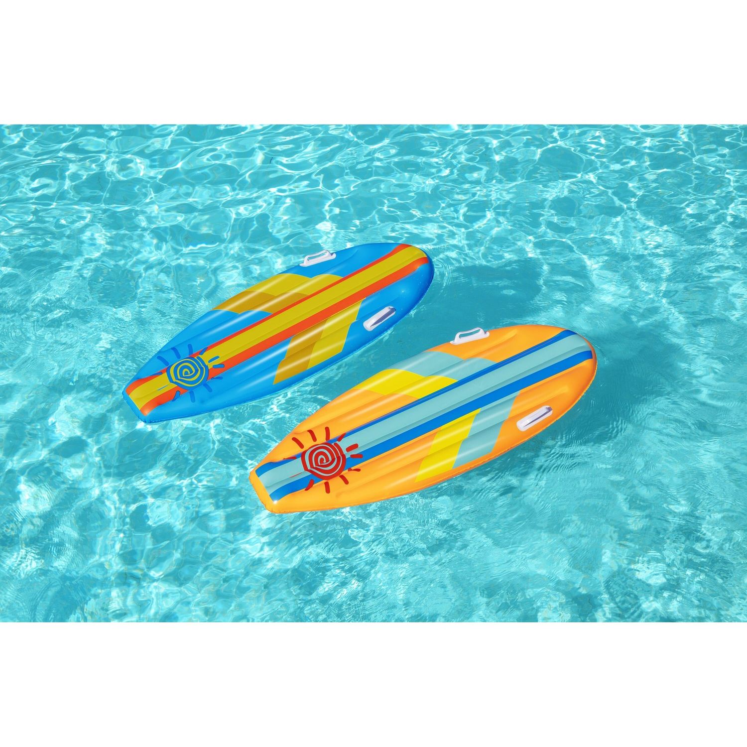 Tavola da surf gonfiabile sunny surf rider  assortito 1,14 m x 46 cm (45" x 18") per bambini 3-10 anni - SUN&SPORT