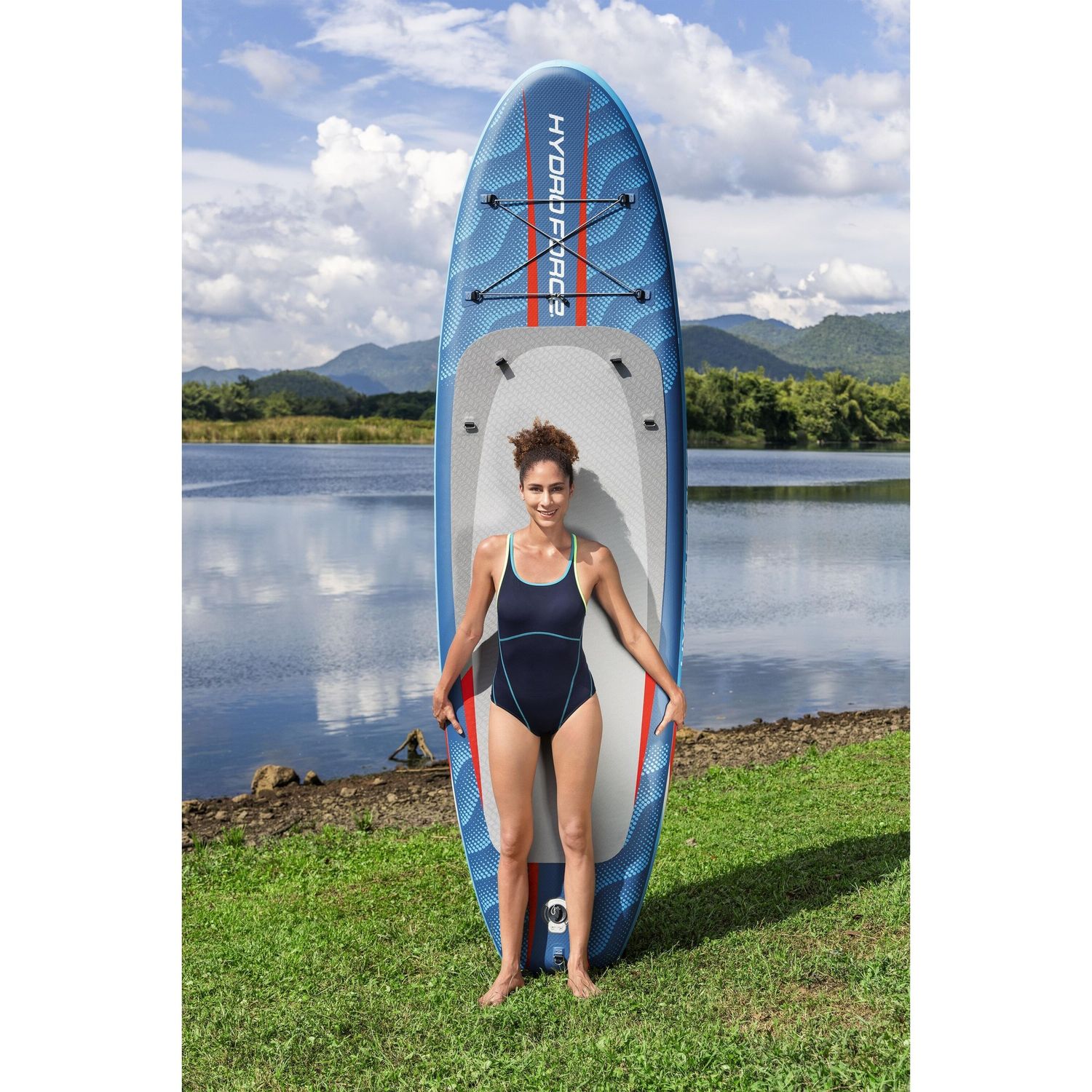 Set kayak e stand-up paddleboard 2 in 1 oceana da 10 piedi (3,05 m x 84 cm x 15 cm) - Bestway