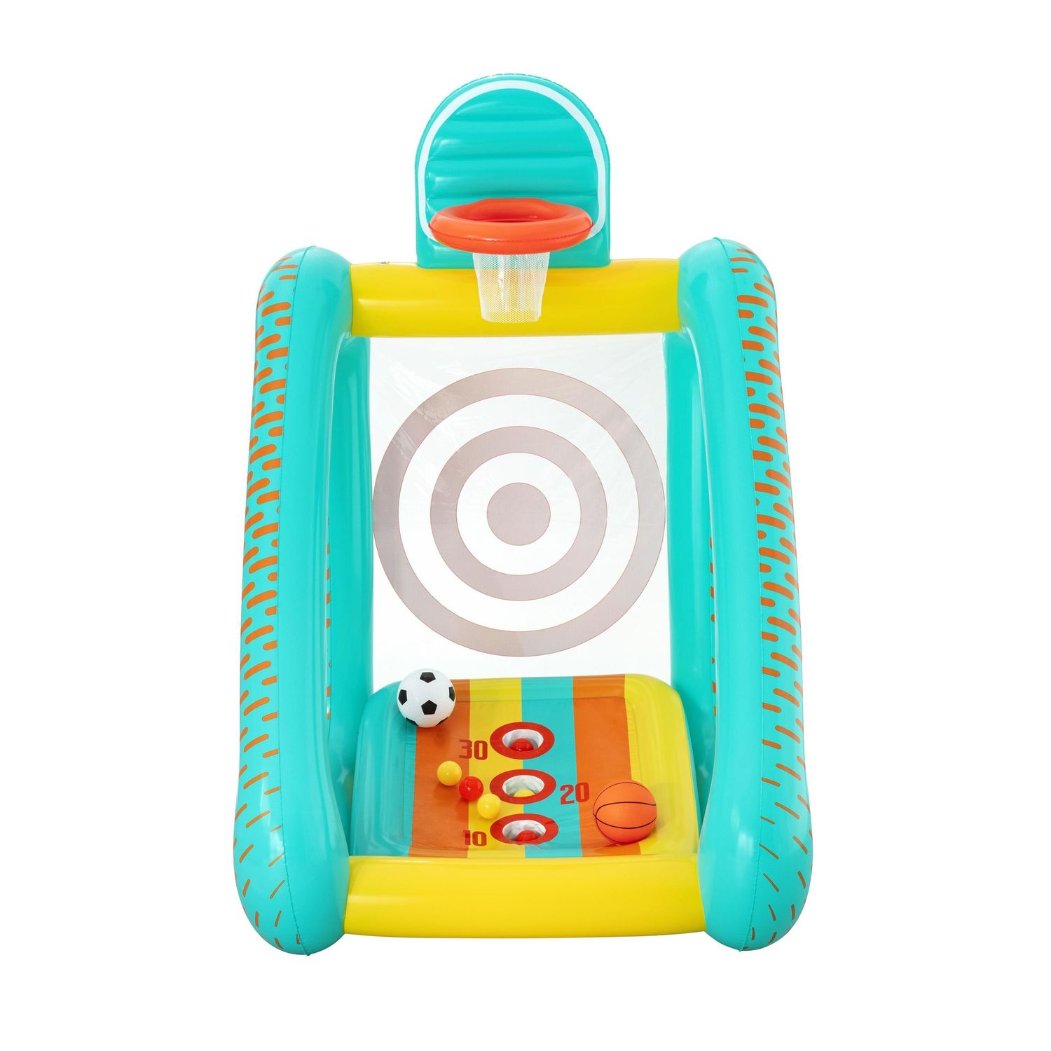 Gioco da giardino perfect aim 3 in 1 1,27 x 1,09 x 1,78 m - Bestway