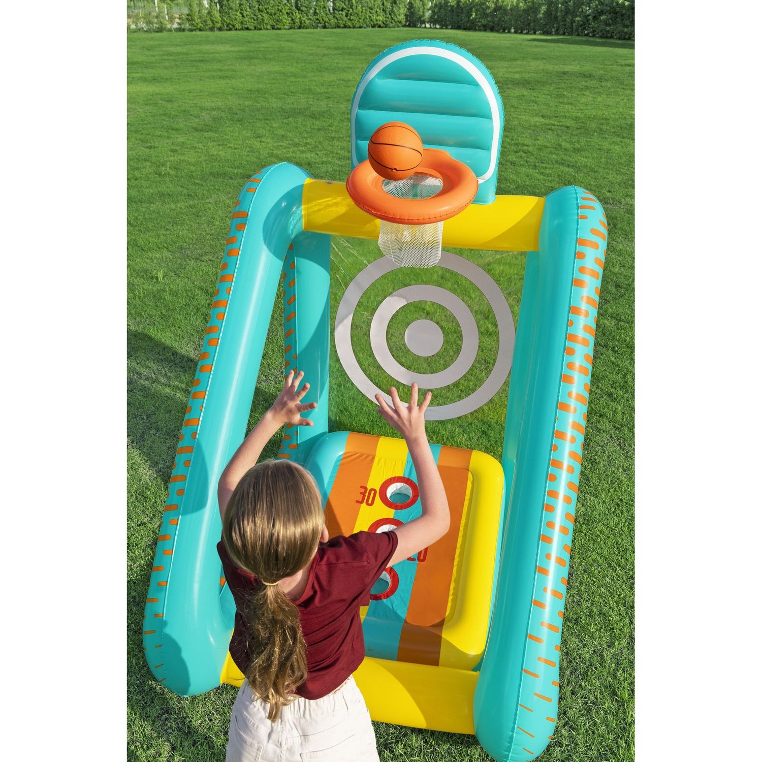 Gioco da giardino perfect aim 3 in 1 1,27 x 1,09 x 1,78 m - Bestway