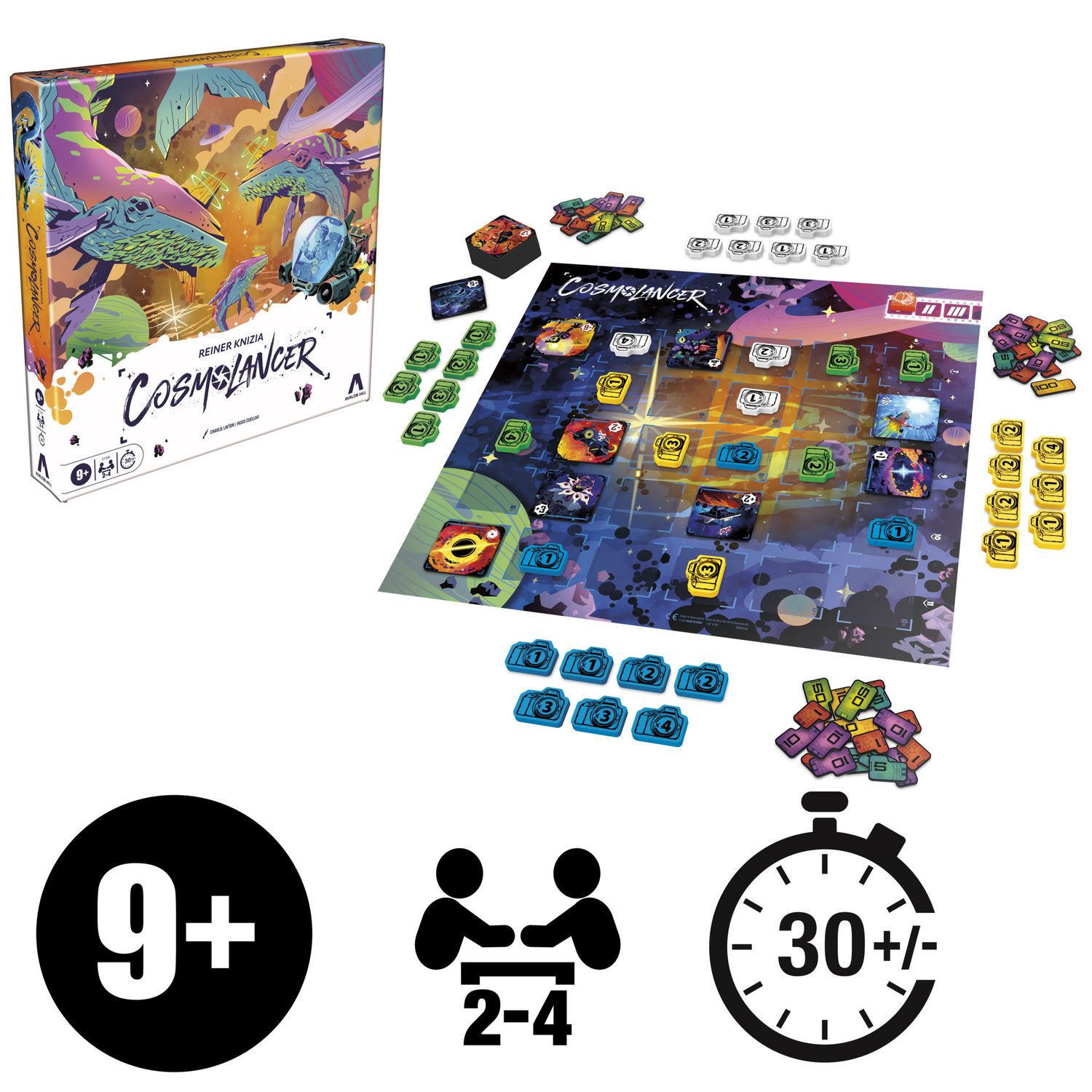 Cosmolance – gioco da tavolo per famiglie e amici, divertente e coinvolgente - HASBRO GAMING