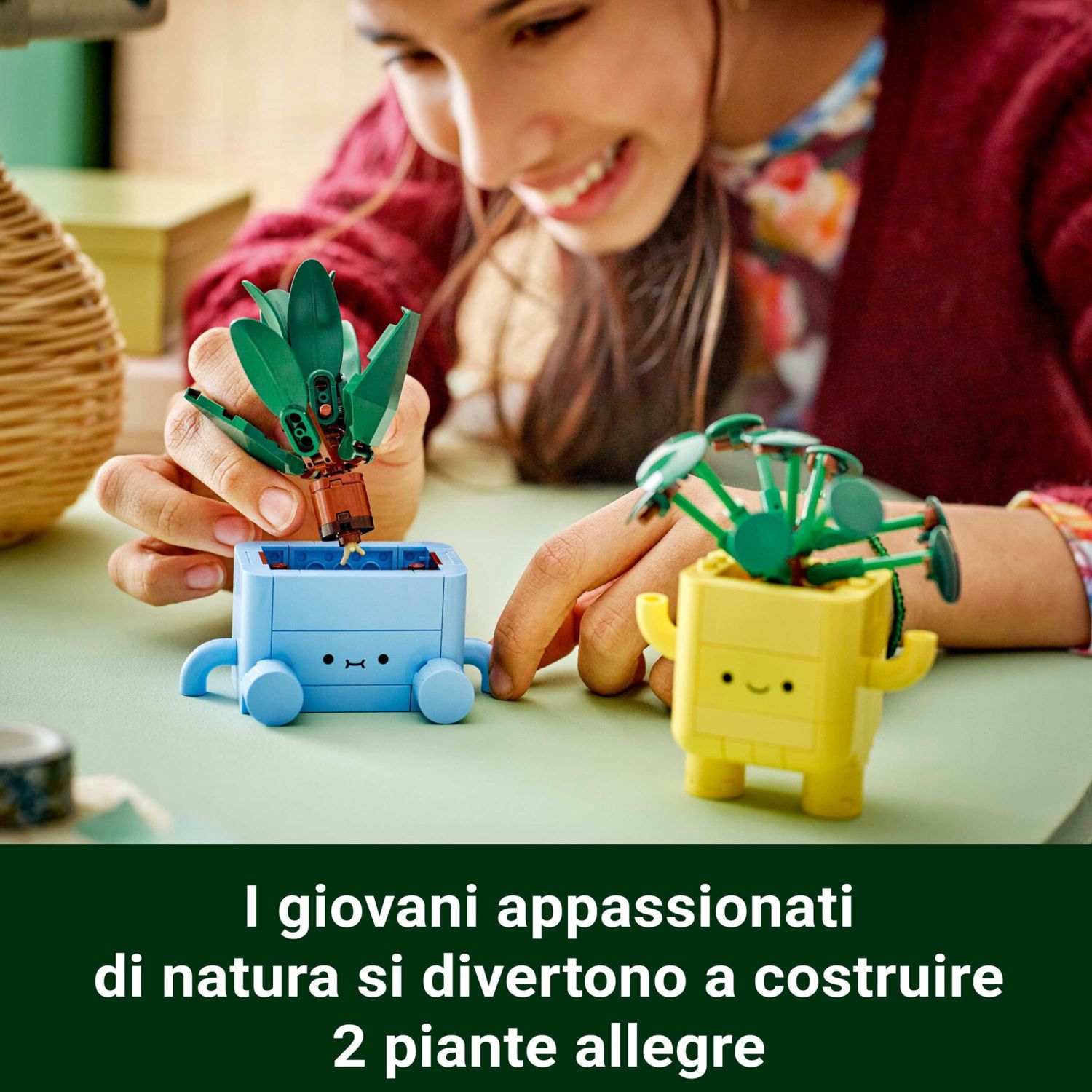 Lego botanicals - 10349  - piantine felici - LEGO ICONS BOTANICAL