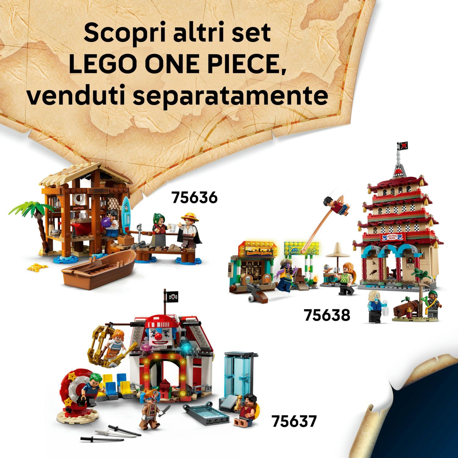 Lego one piece 75639 la nave pirata going merry - ONE PIECE