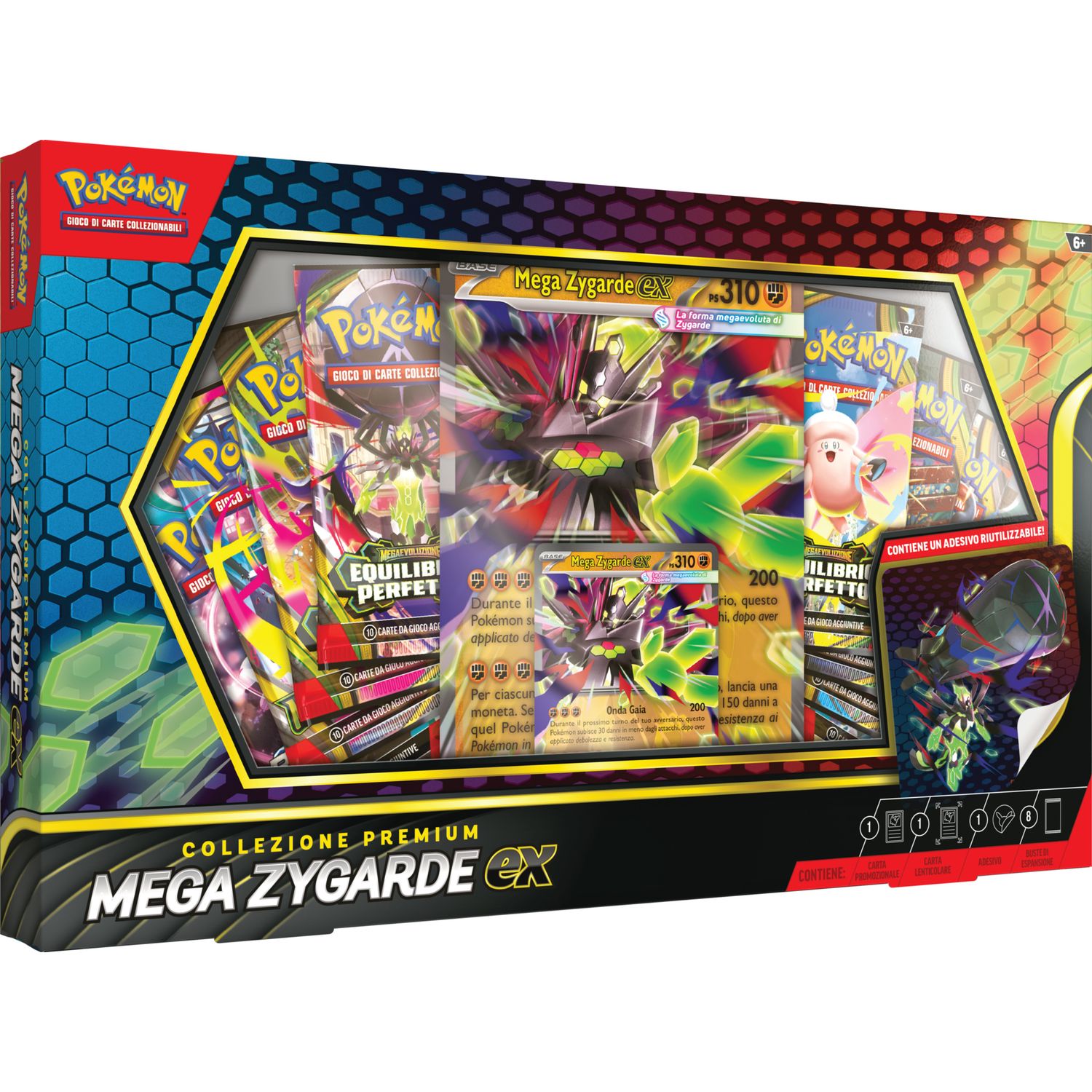 Pokémon collezione premium mega zygarde-ex - POKEMON