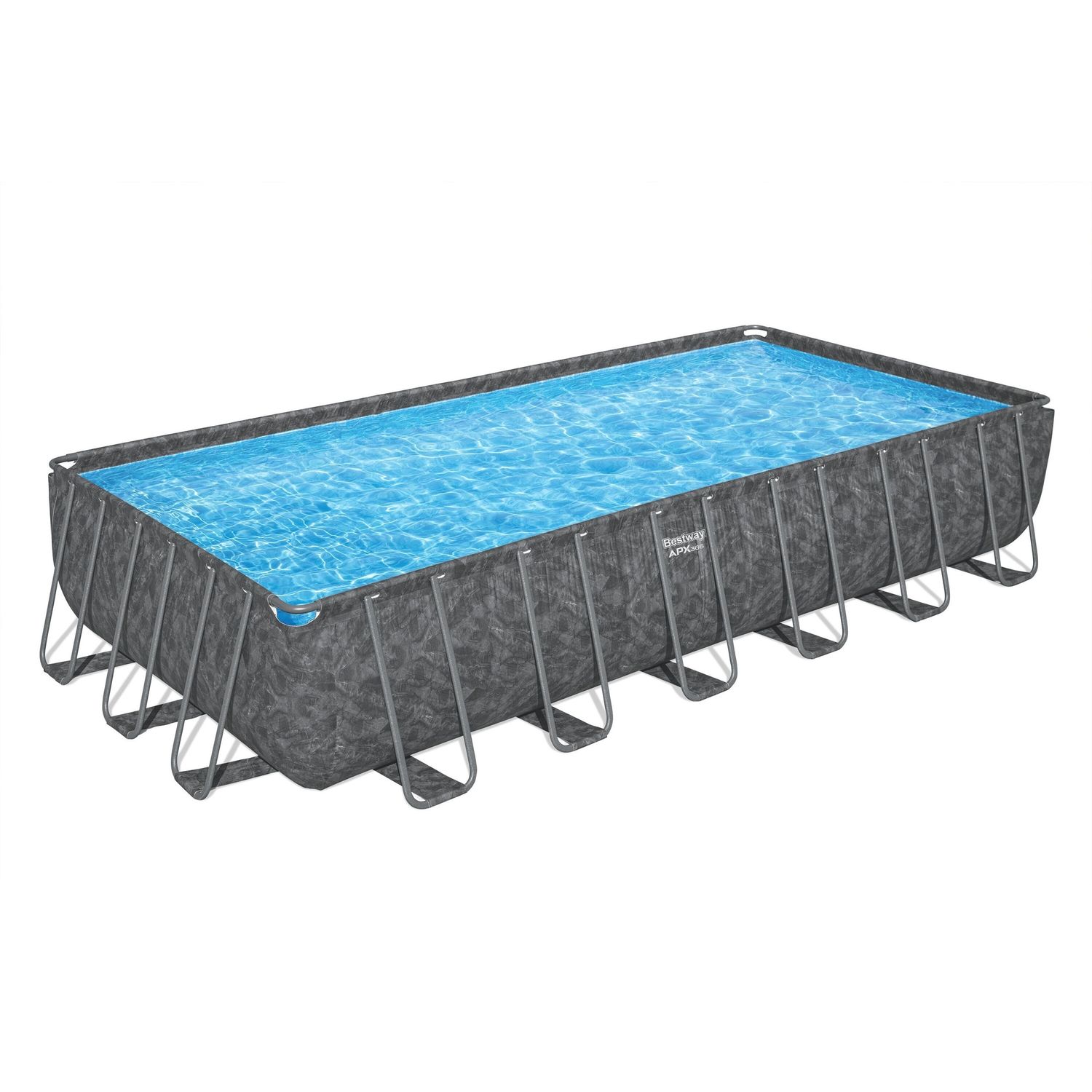 Piscina rettangolare di dimensioni 24' x 12' x 52" / 7,32 m x 3,66 m x 1,32 m - Bestway