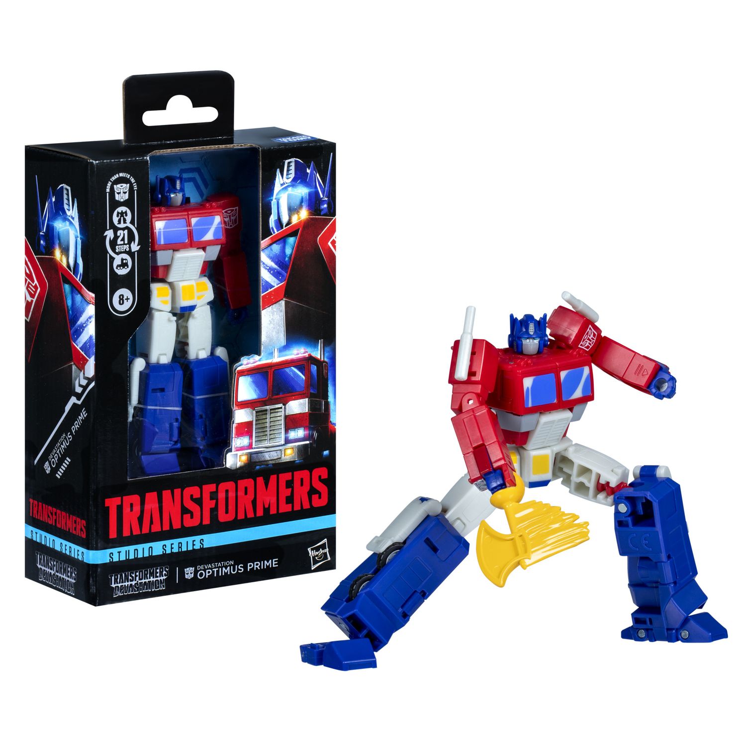 Transformers studio series deluxe class, optimus prime, ispirata a "transformers devastation" - TRANSFORMER