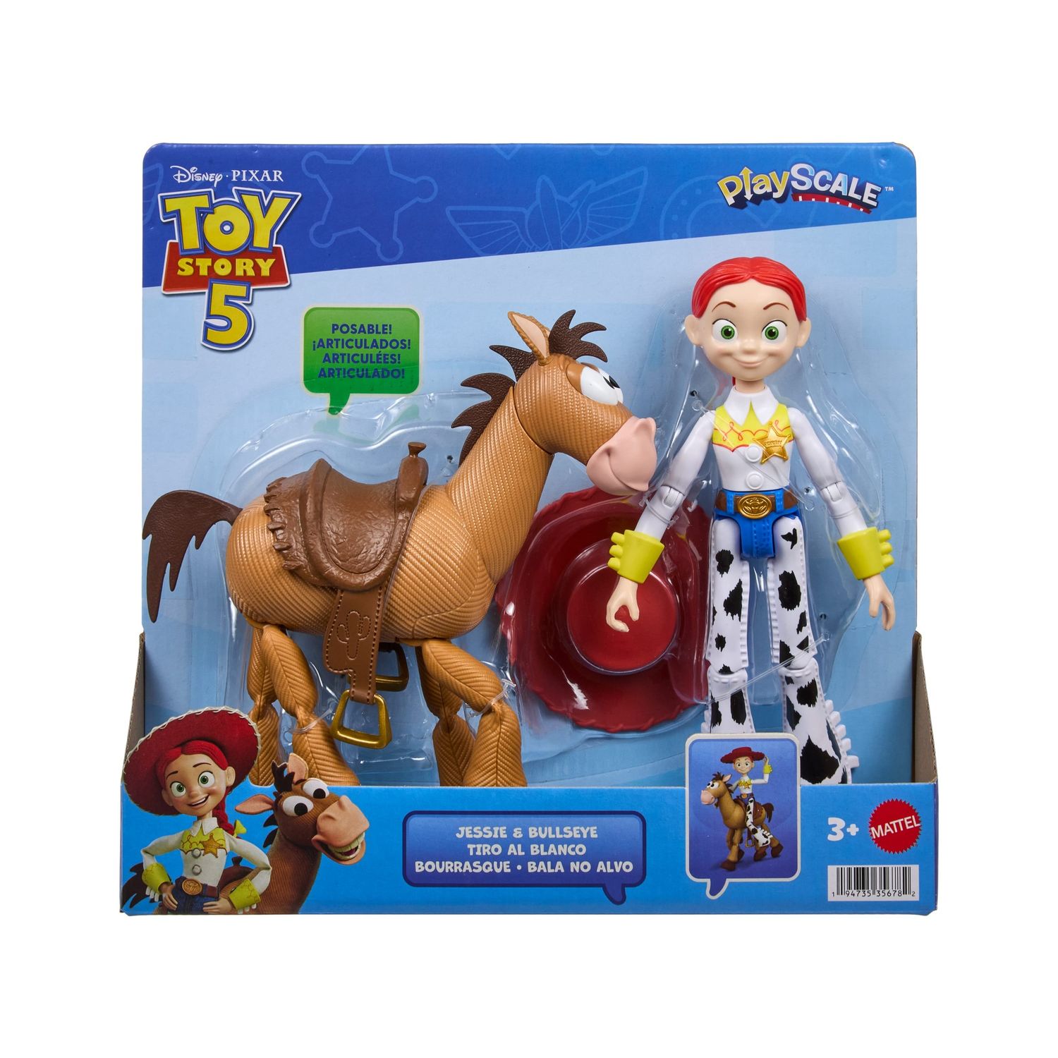 Mattel disney pixar toy story 5 - jessie e bullseye il fedele destriero - MATTEL, TOY STORY, Disney