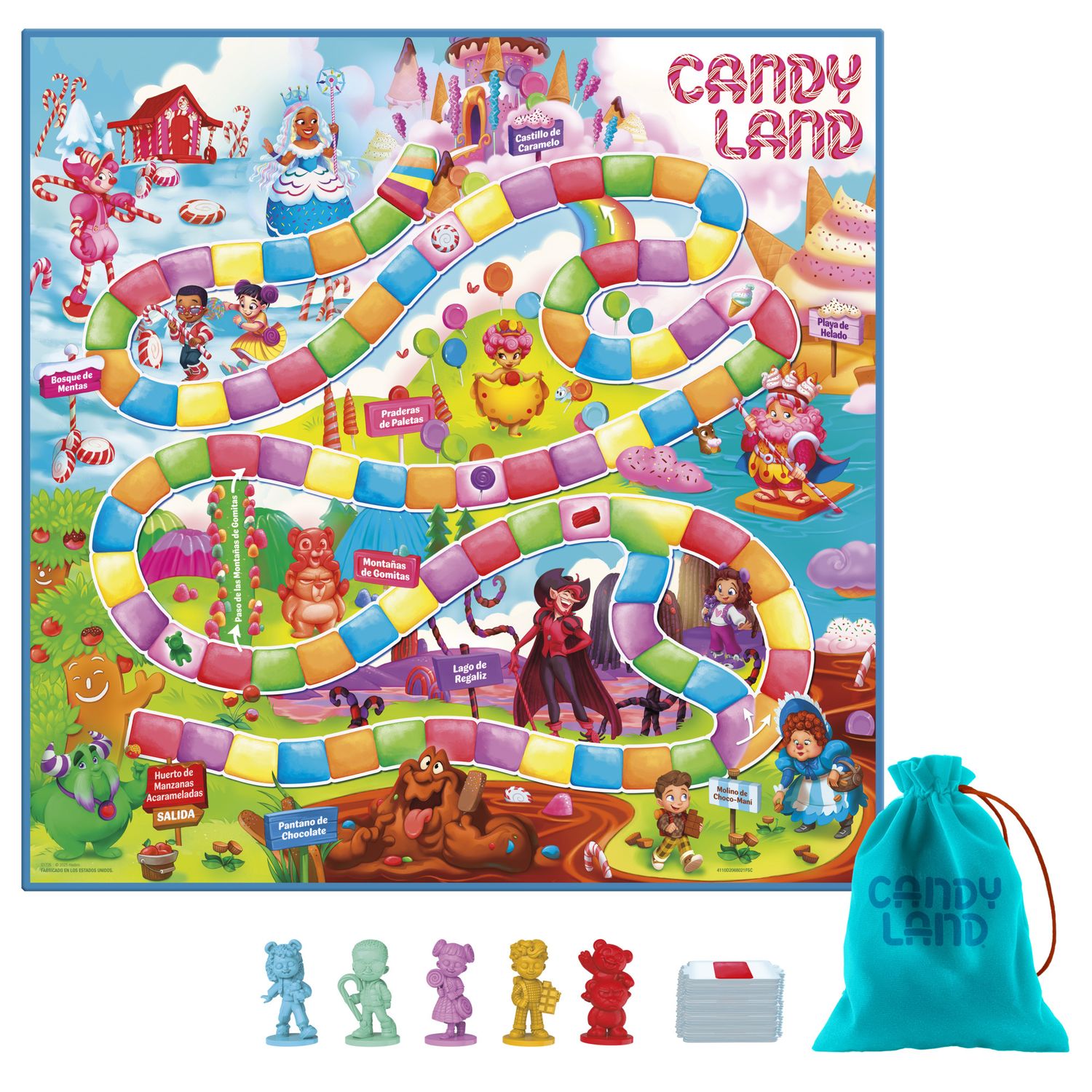 Candyland – gioco da tavolo per famiglie e amici, divertente e coinvolgente - HASBRO GAMING