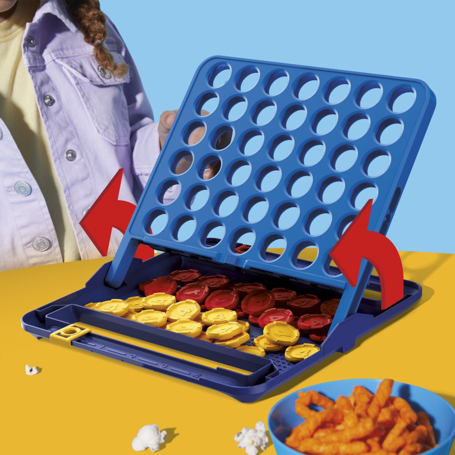 Forza 4 – gioco da tavolo per famiglie e amici, divertente e coinvolgente - HASBRO GAMING