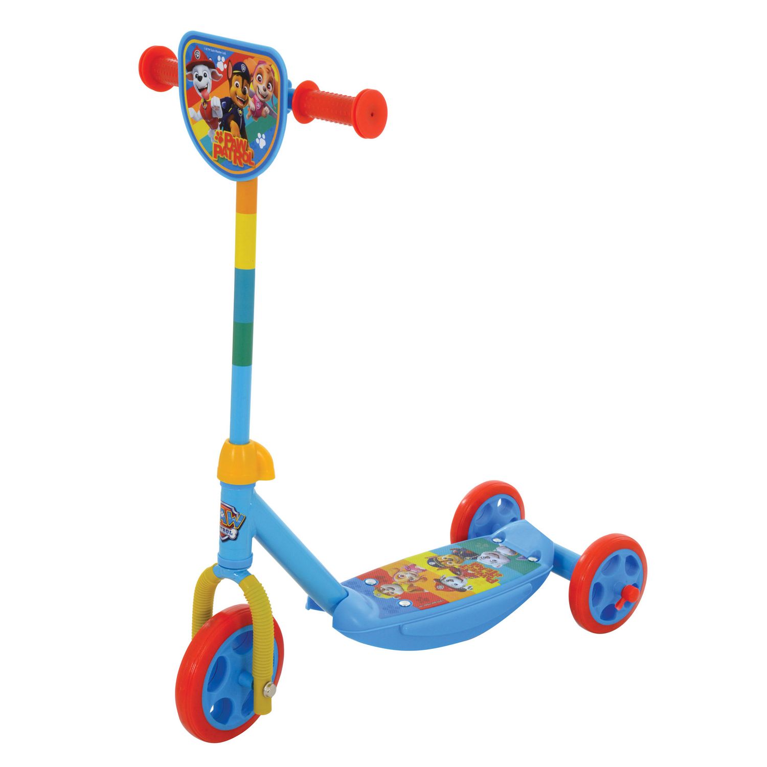 Monopattino a 3 ruote paw patrol con pedana antiscivolo - Paw Patrol