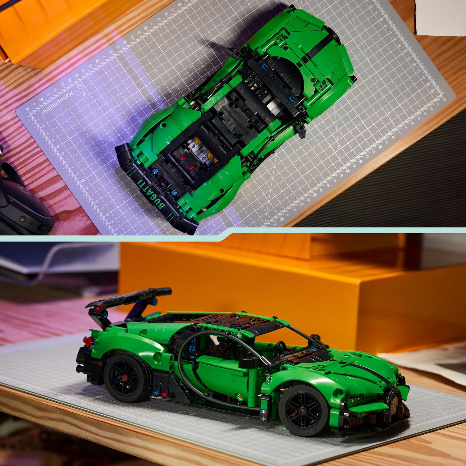 Lego technic hypercar bugatti chiron pur sport verde - 42241 - LEGO TECHNIC, Lego
