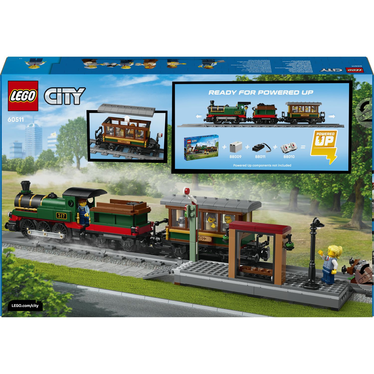 Lego city treno a vapore vintage - 60511 - LEGO CITY, Lego