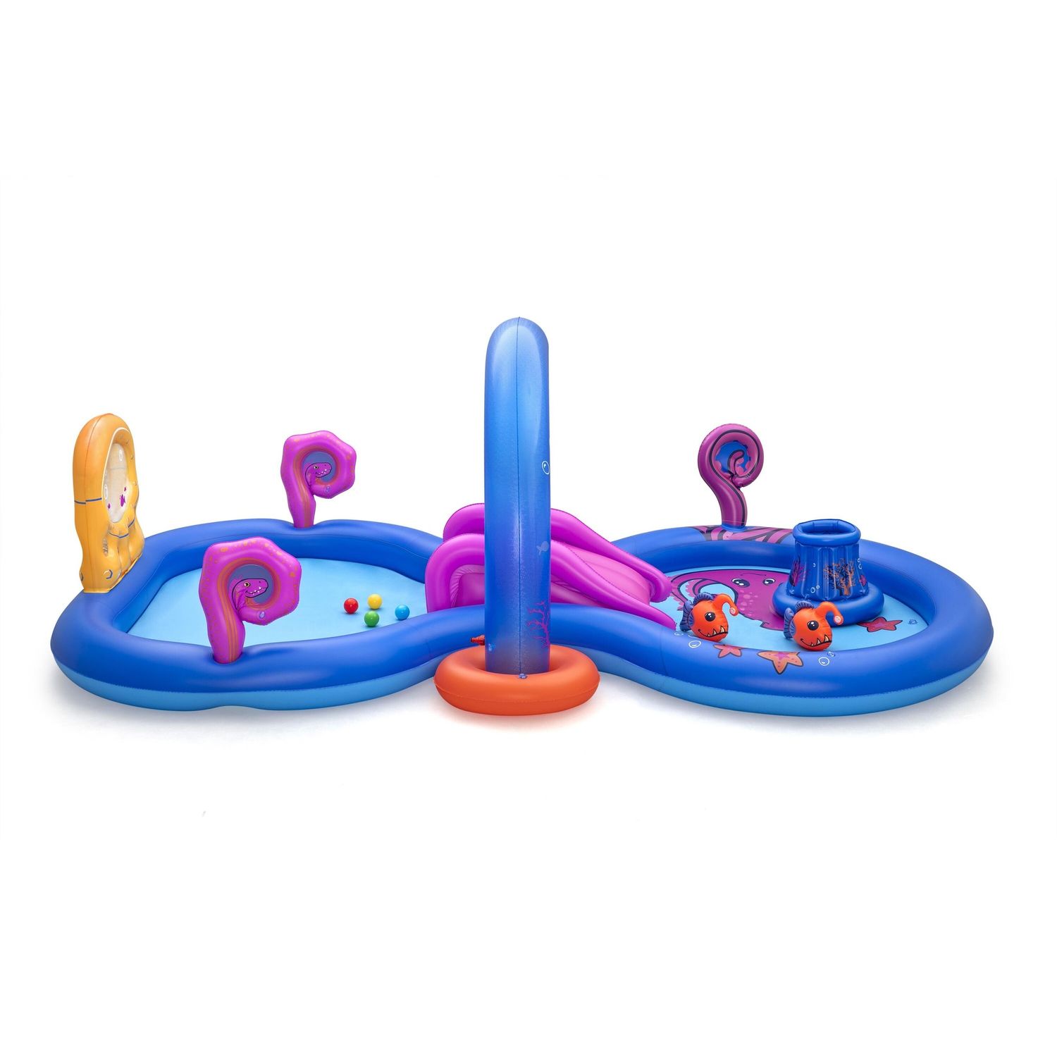 Centro giochi sea odyssey 3,30 x 1,88 m piscina scivolo abissi marini - Bestway